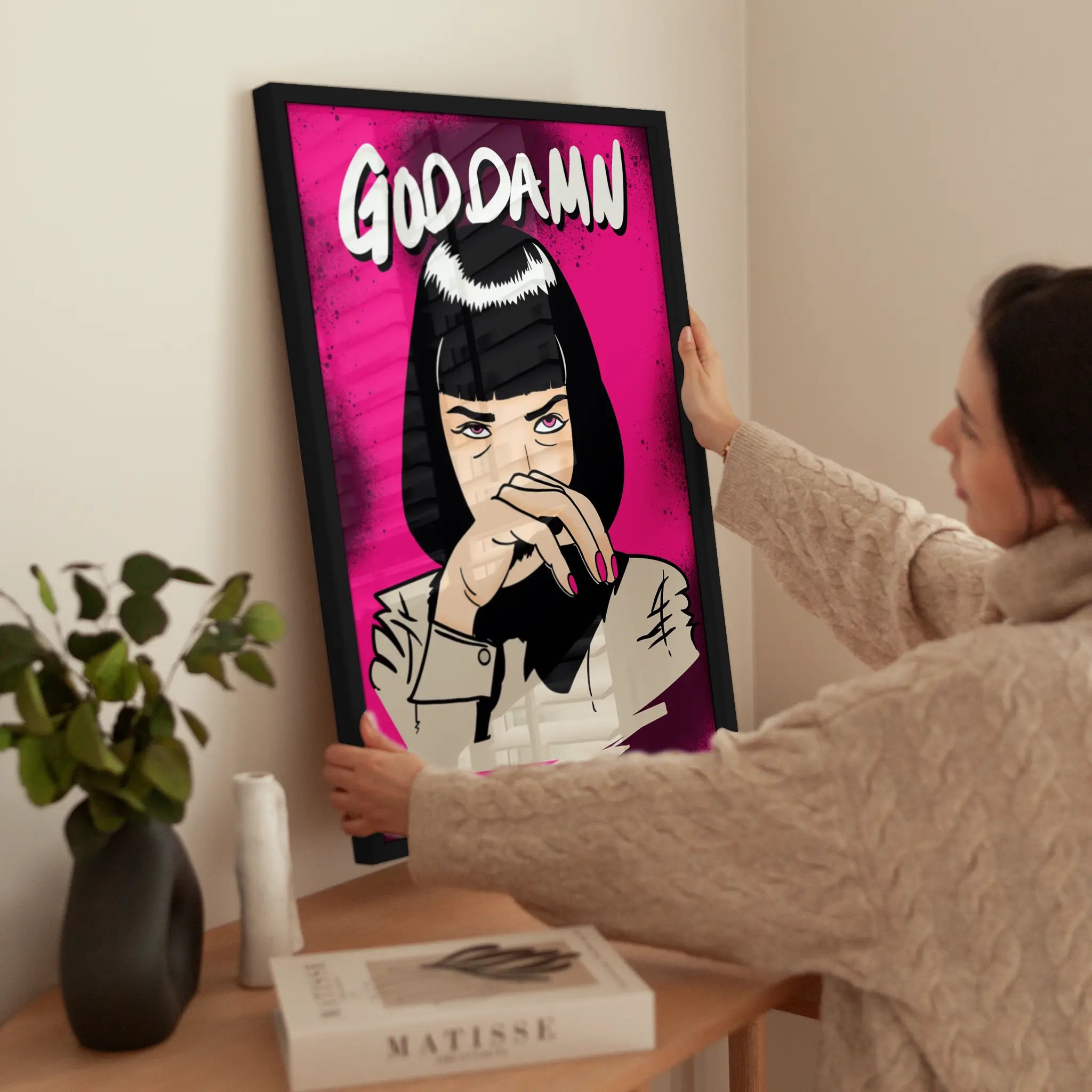 Goddamn wird aufgehängt