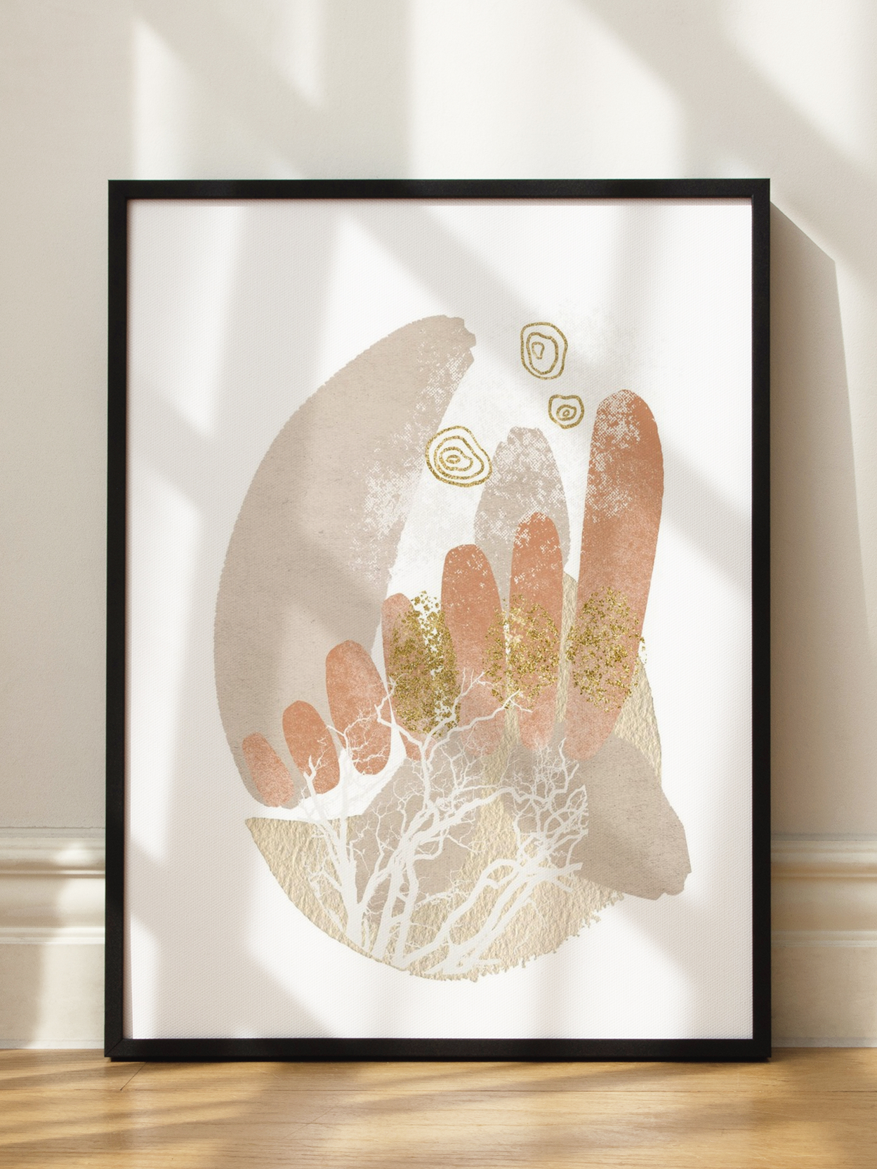 Golden Abstract No1