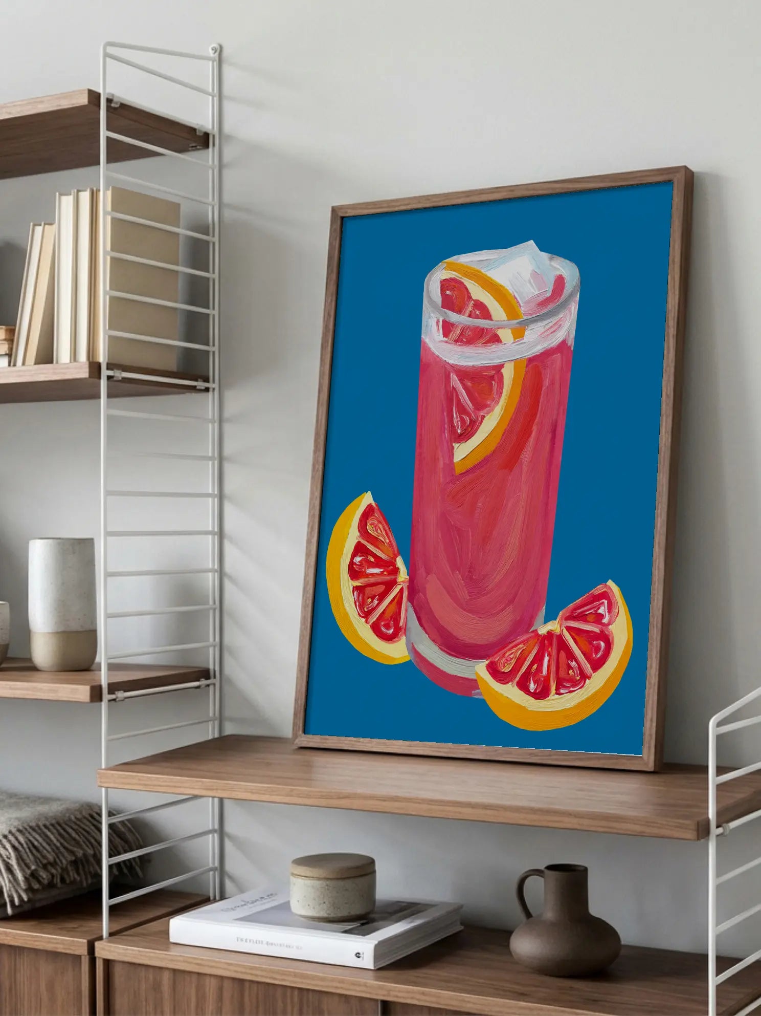 Grapefruit Cocktail Poster