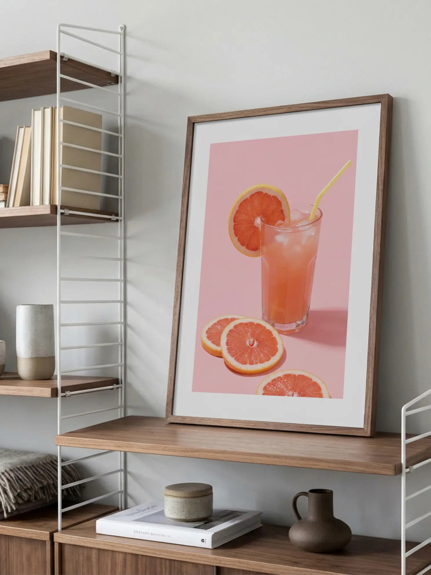 Grapefruit Juice Poster