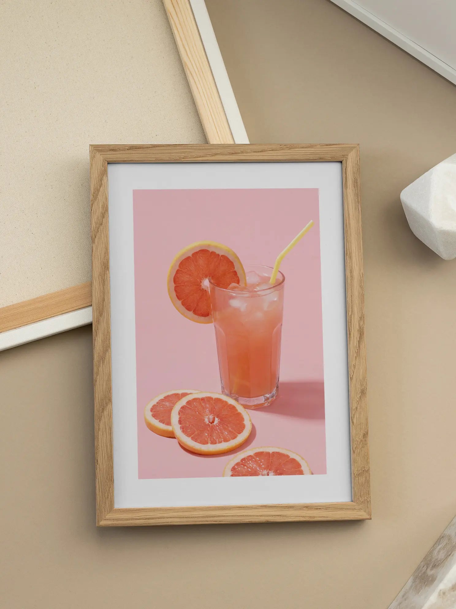 Grapefruit Juice Poster