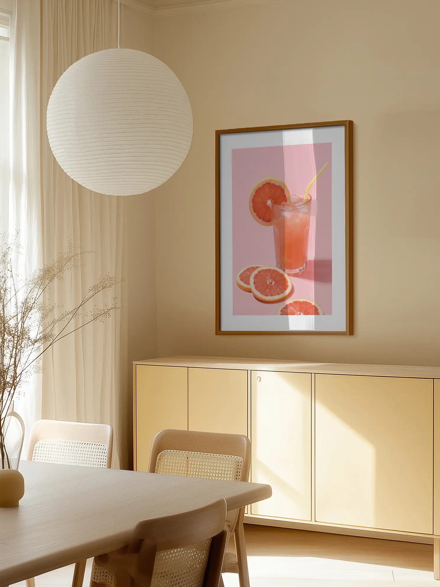 Grapefruit Juice Poster