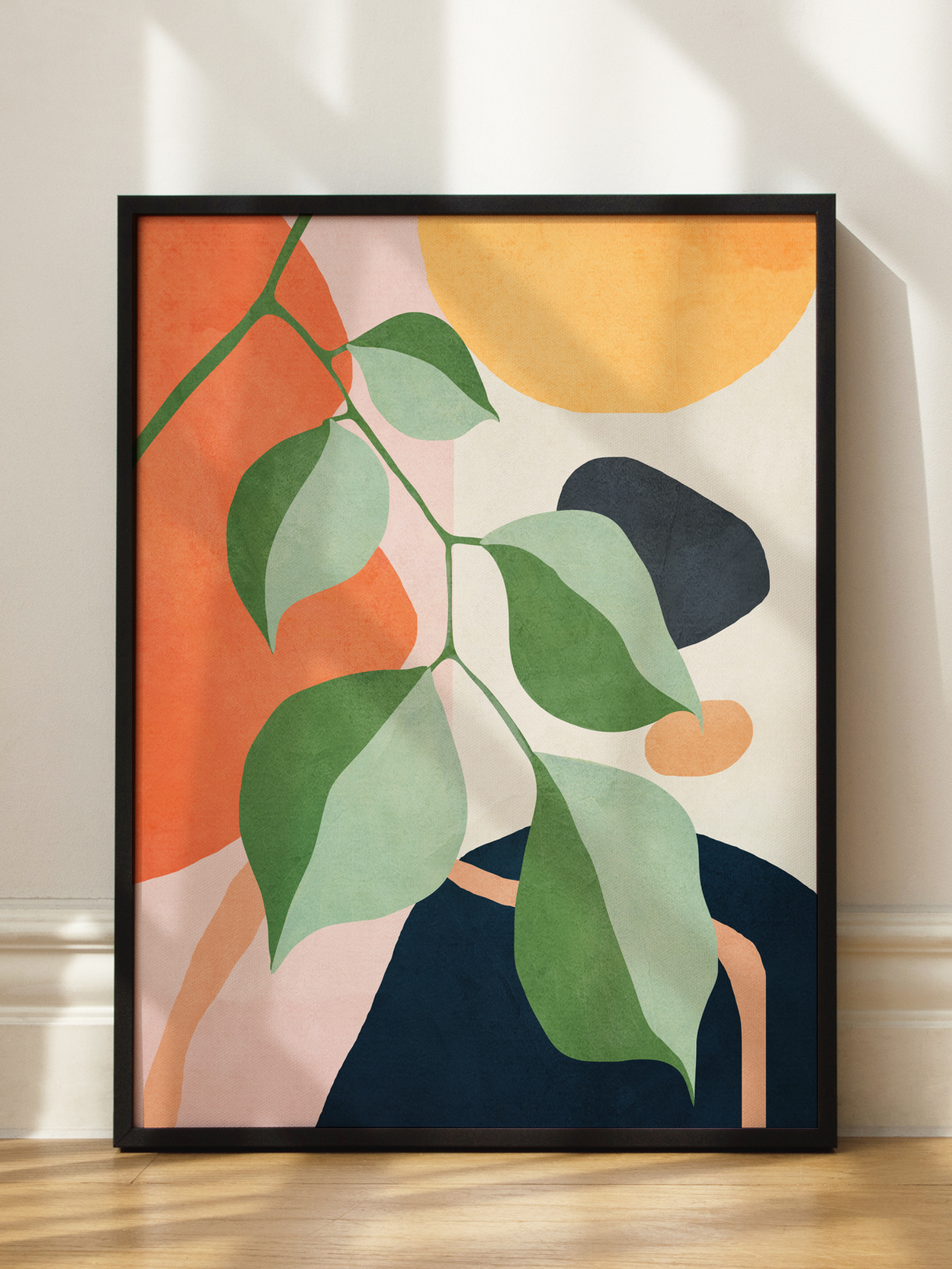 Graphic Botanical Poster