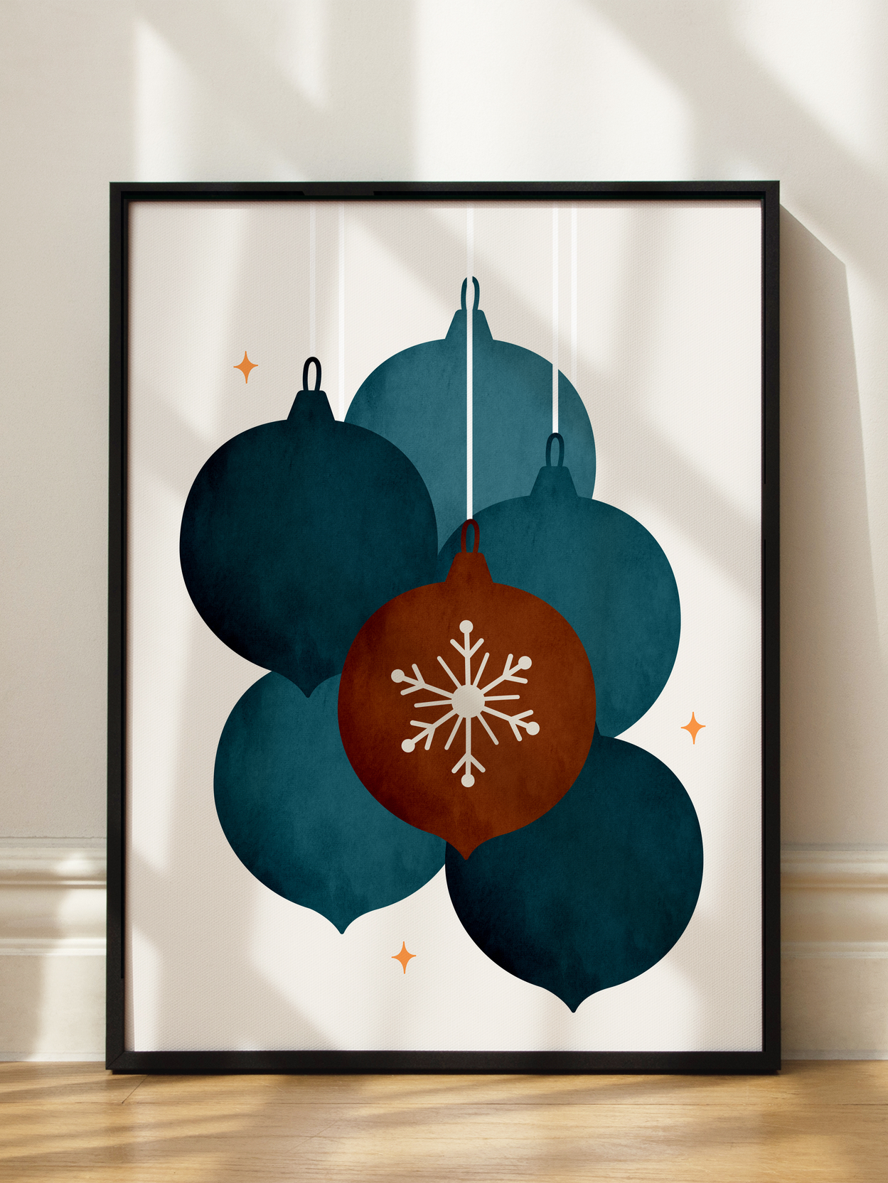 Graphic Christmas Baubles