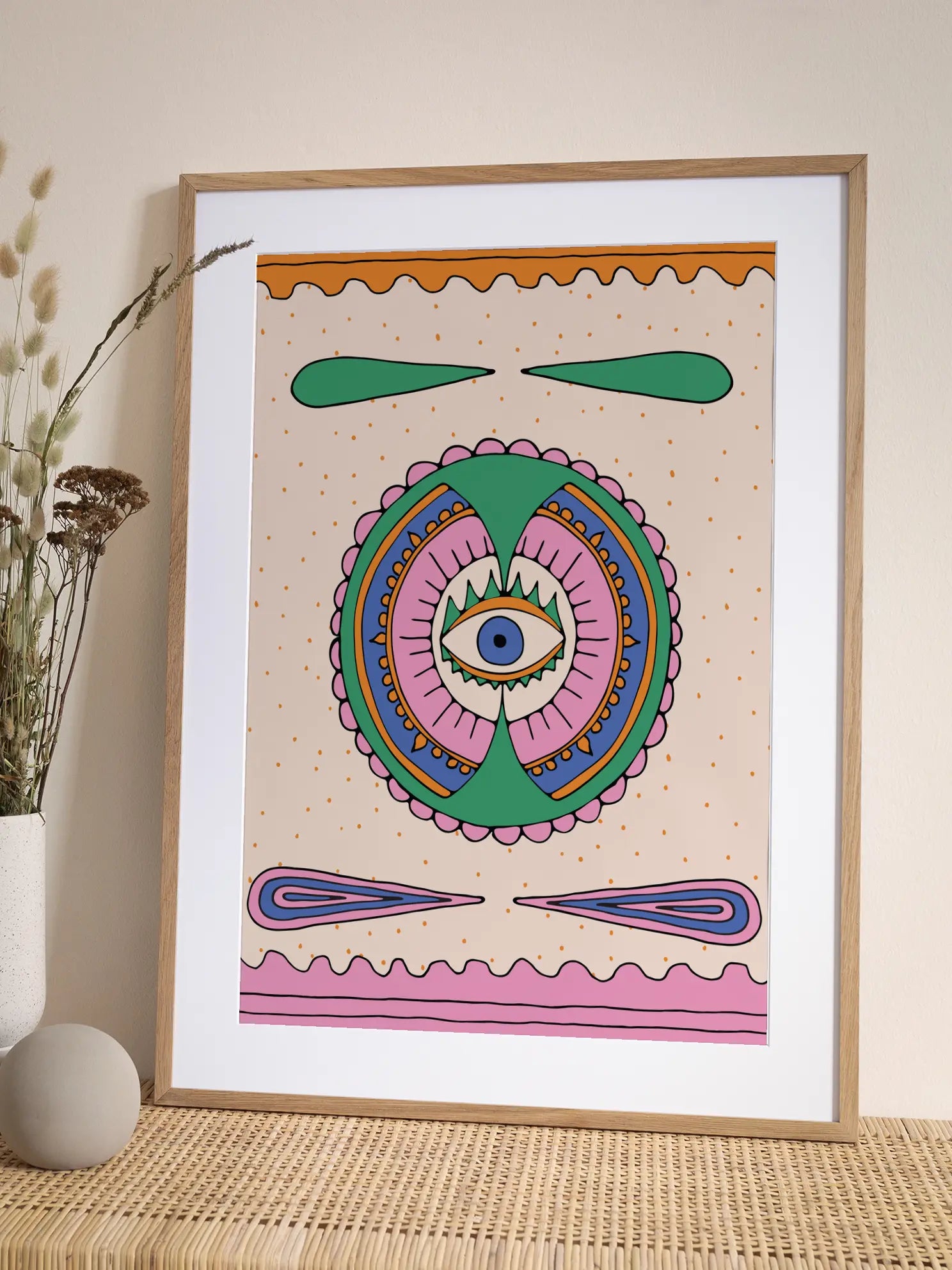 Graphic Eye Poster