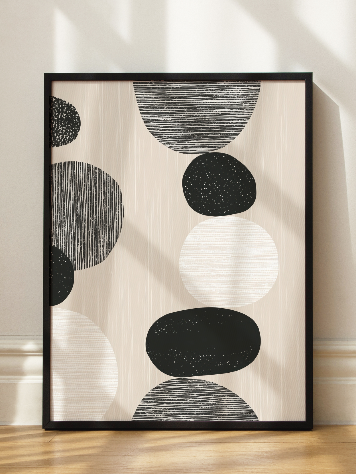 Graphic Stones Poster
