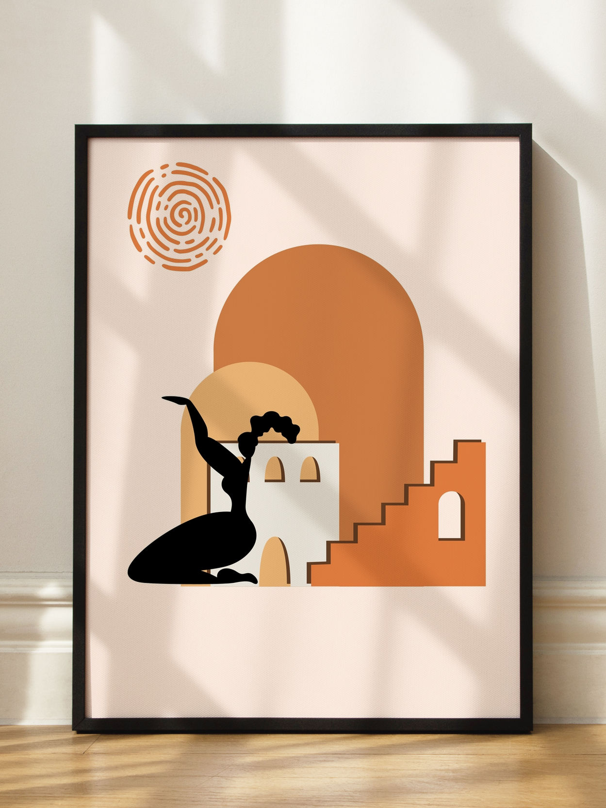 Graphic Woman Poster