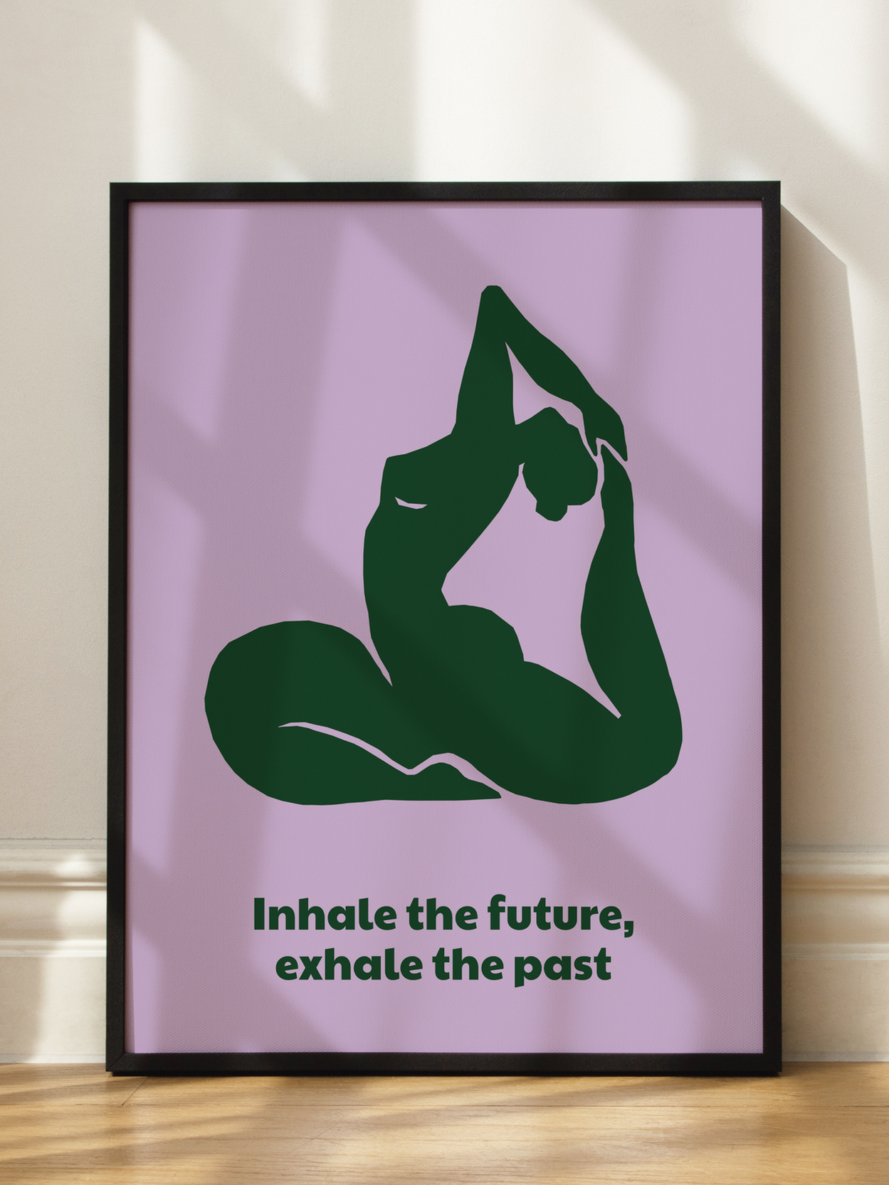 Graphic Yoga Poster