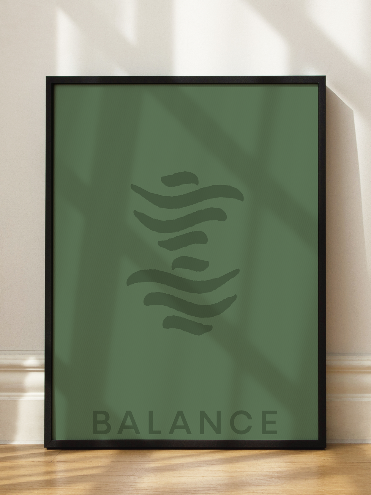 Green Balance Poster