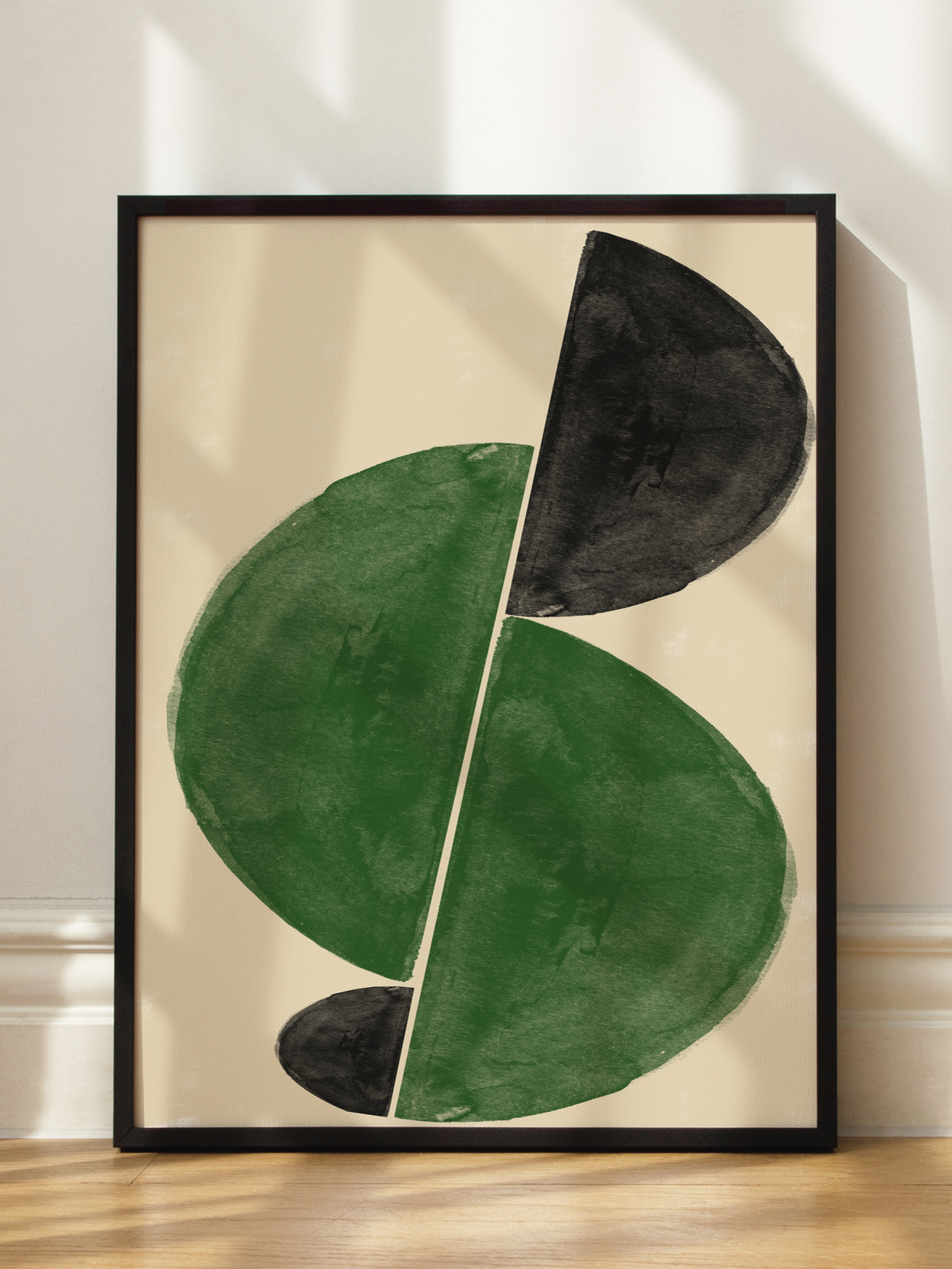 Green Botanical Shapes