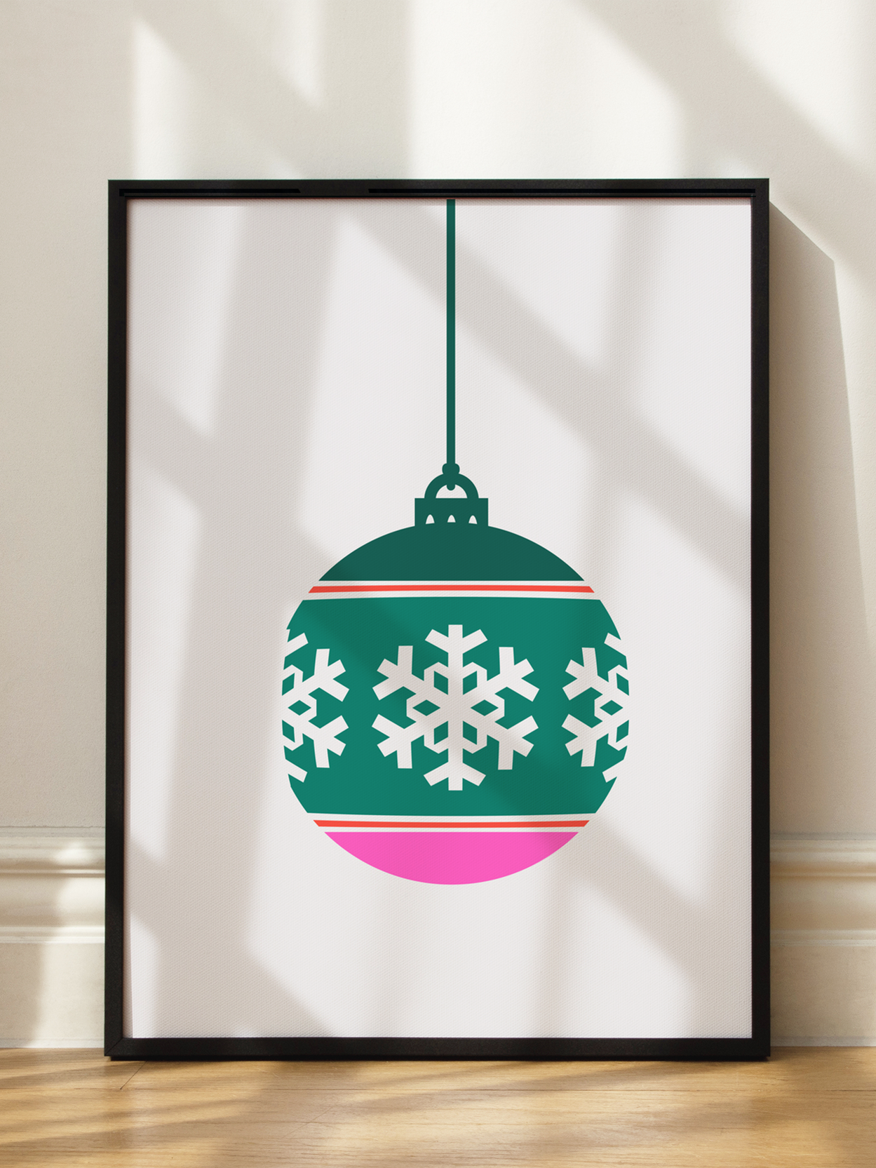 Green Christmas Bauble