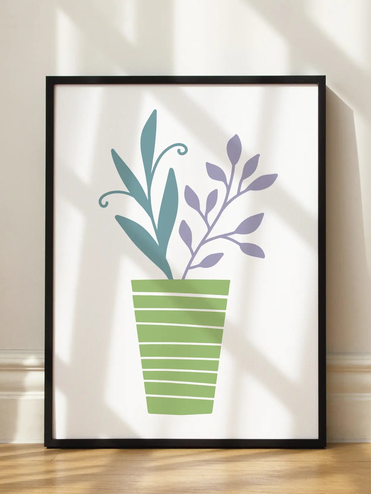 Green Plant Pot Illustration