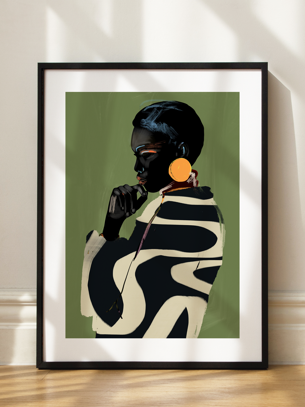 Green Portrait