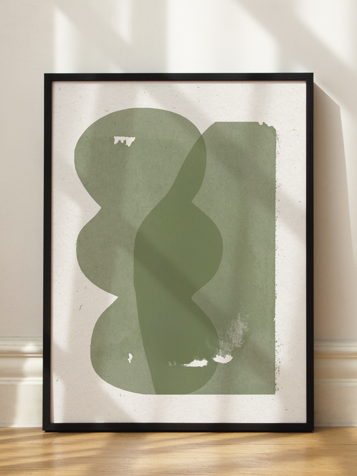 Green Shapes No3