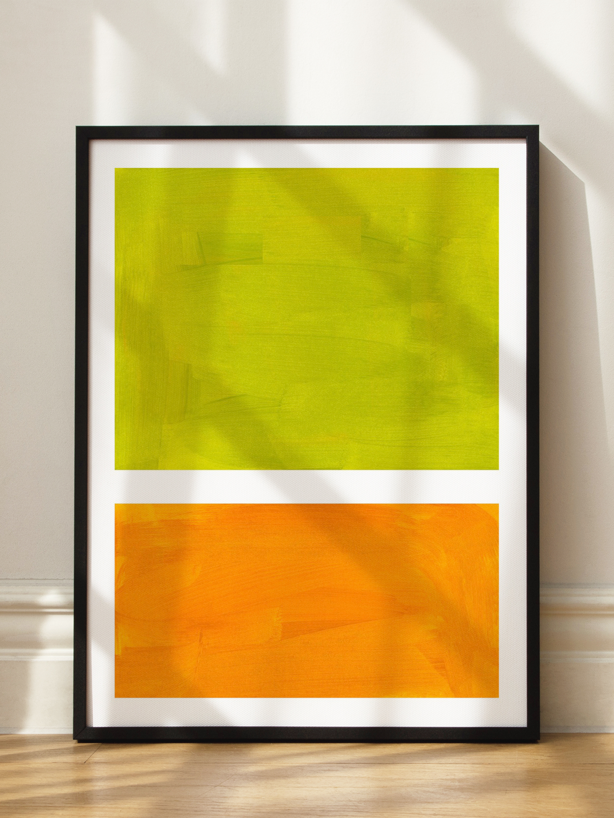 Green and Orange
