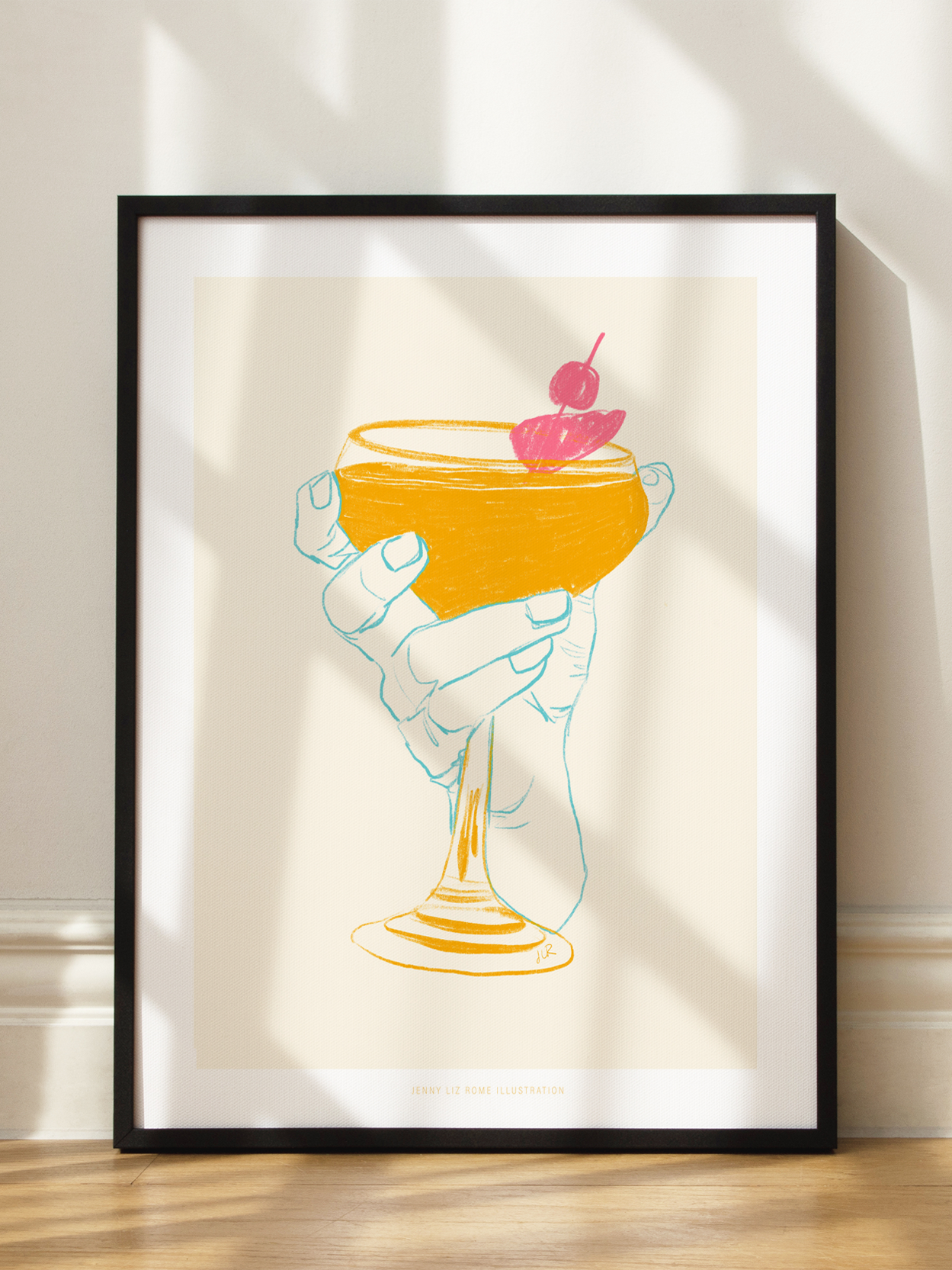 Hand Holding a Cocktail