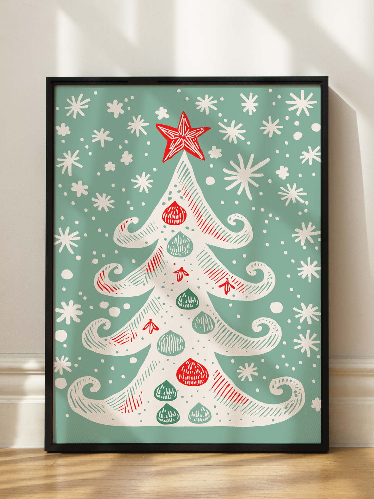 Handdrawn Christmas Tree
