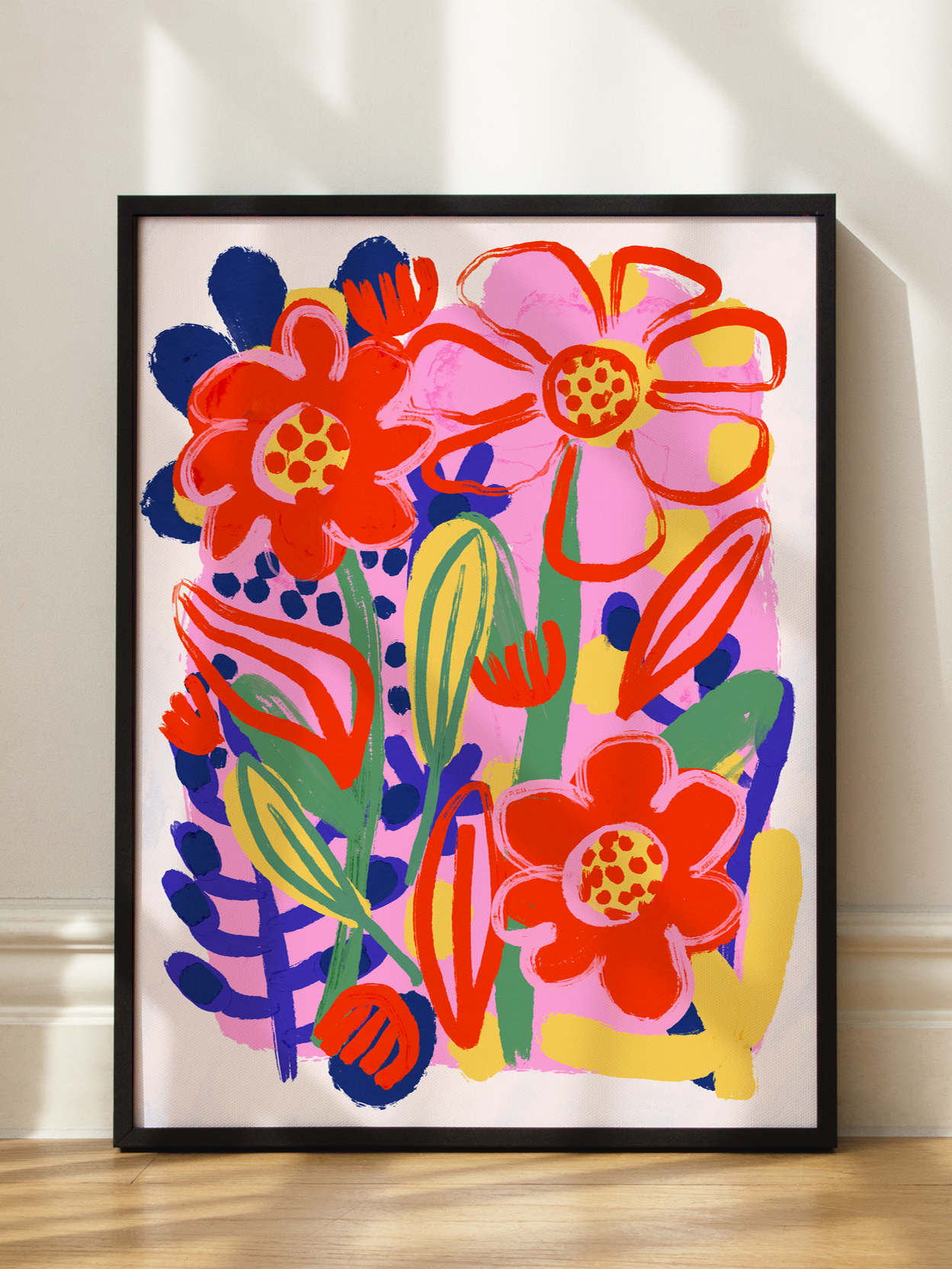 Handpainted Flowers