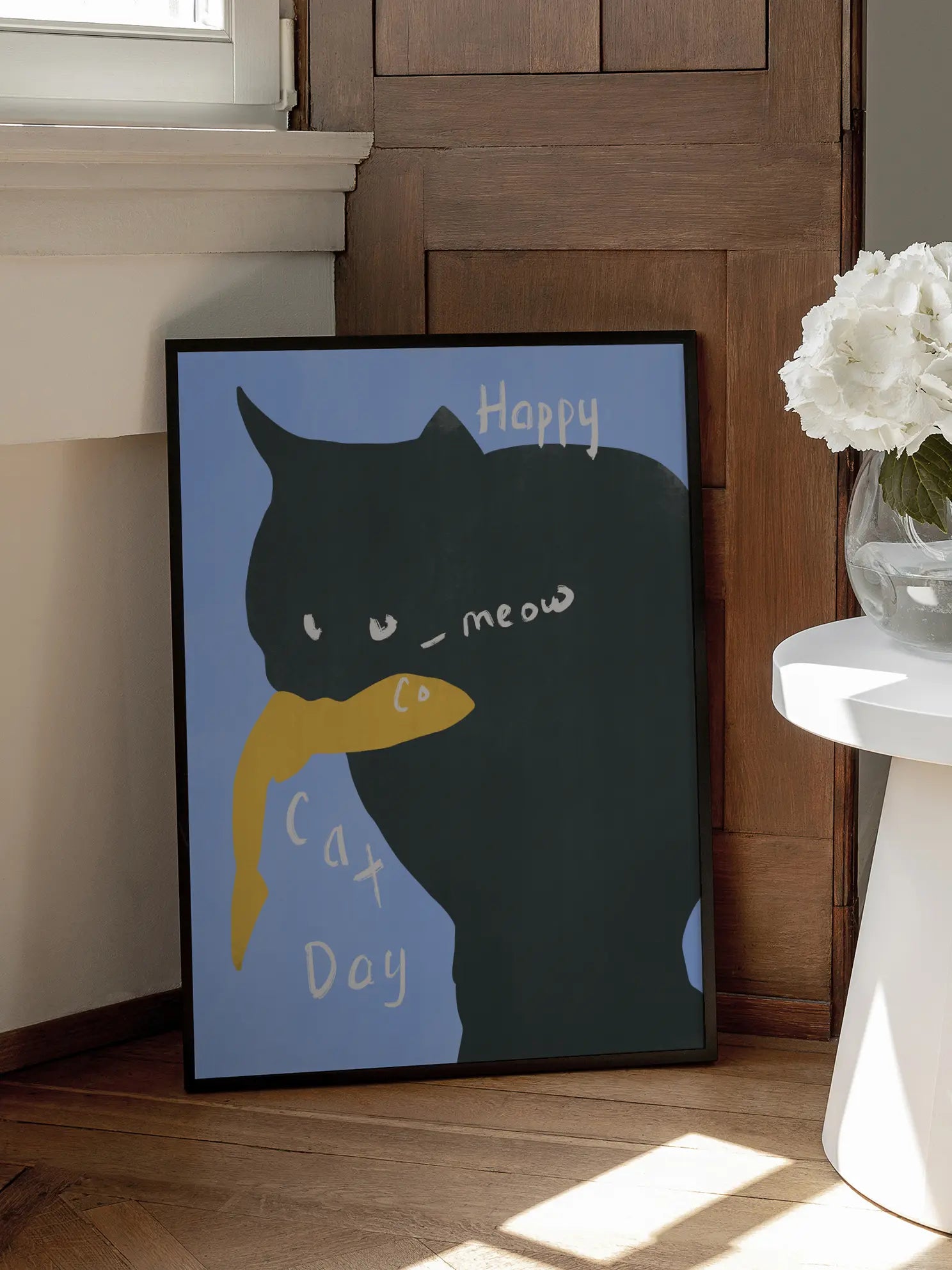Happy Cat Day Poster