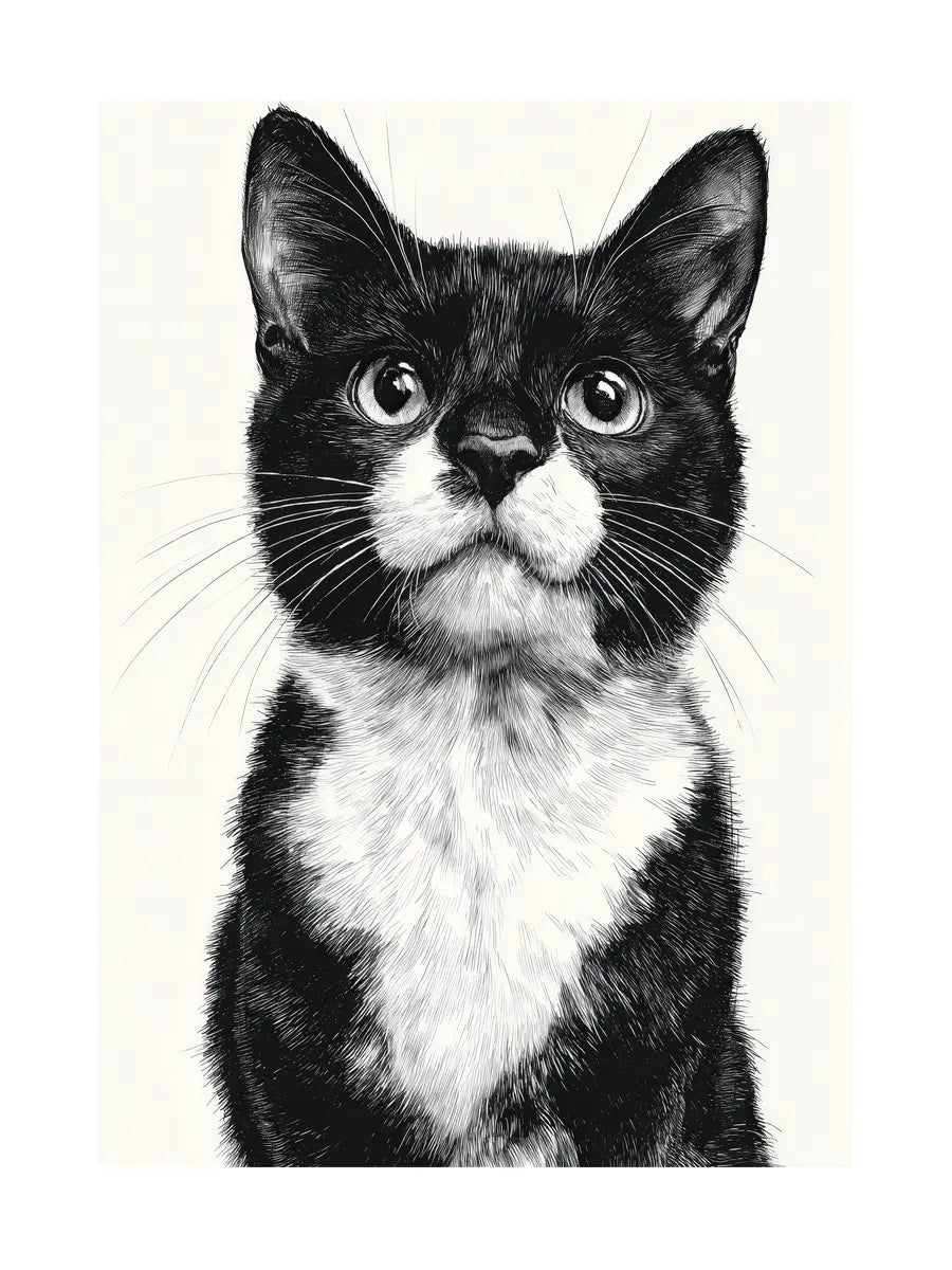Hipster Kitty Poster
