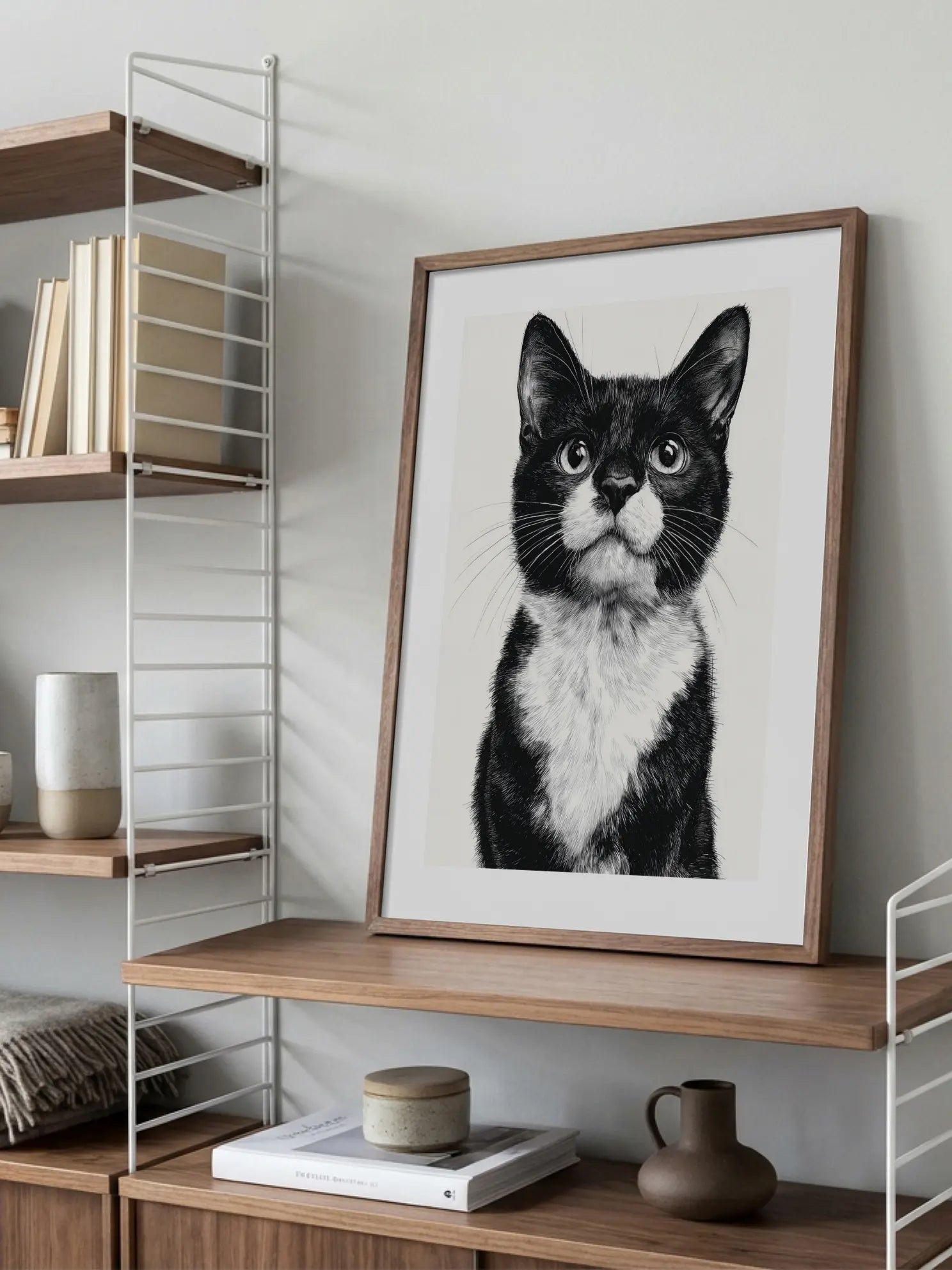 Hipster Kitty Poster