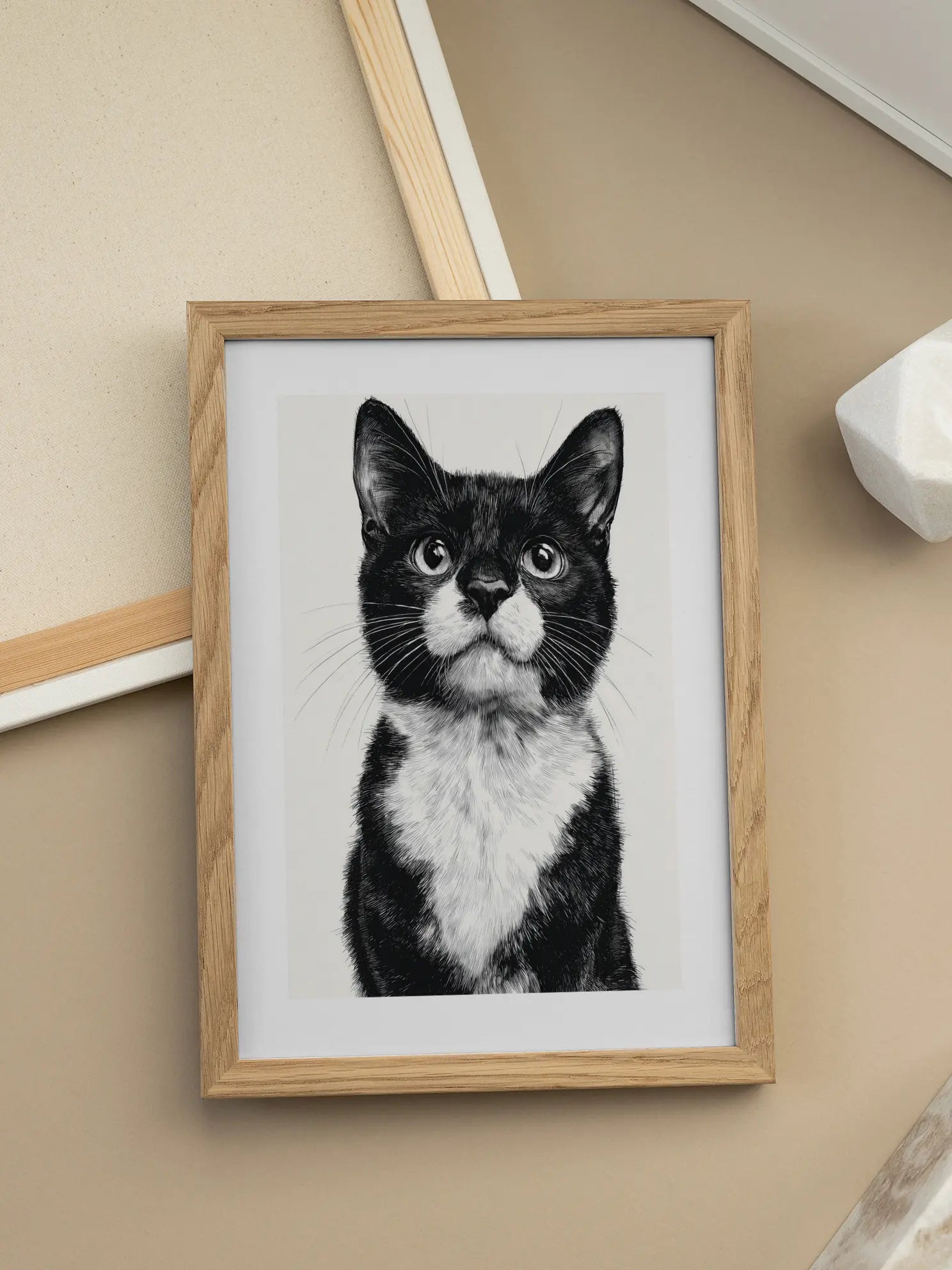 Hipster Kitty Poster