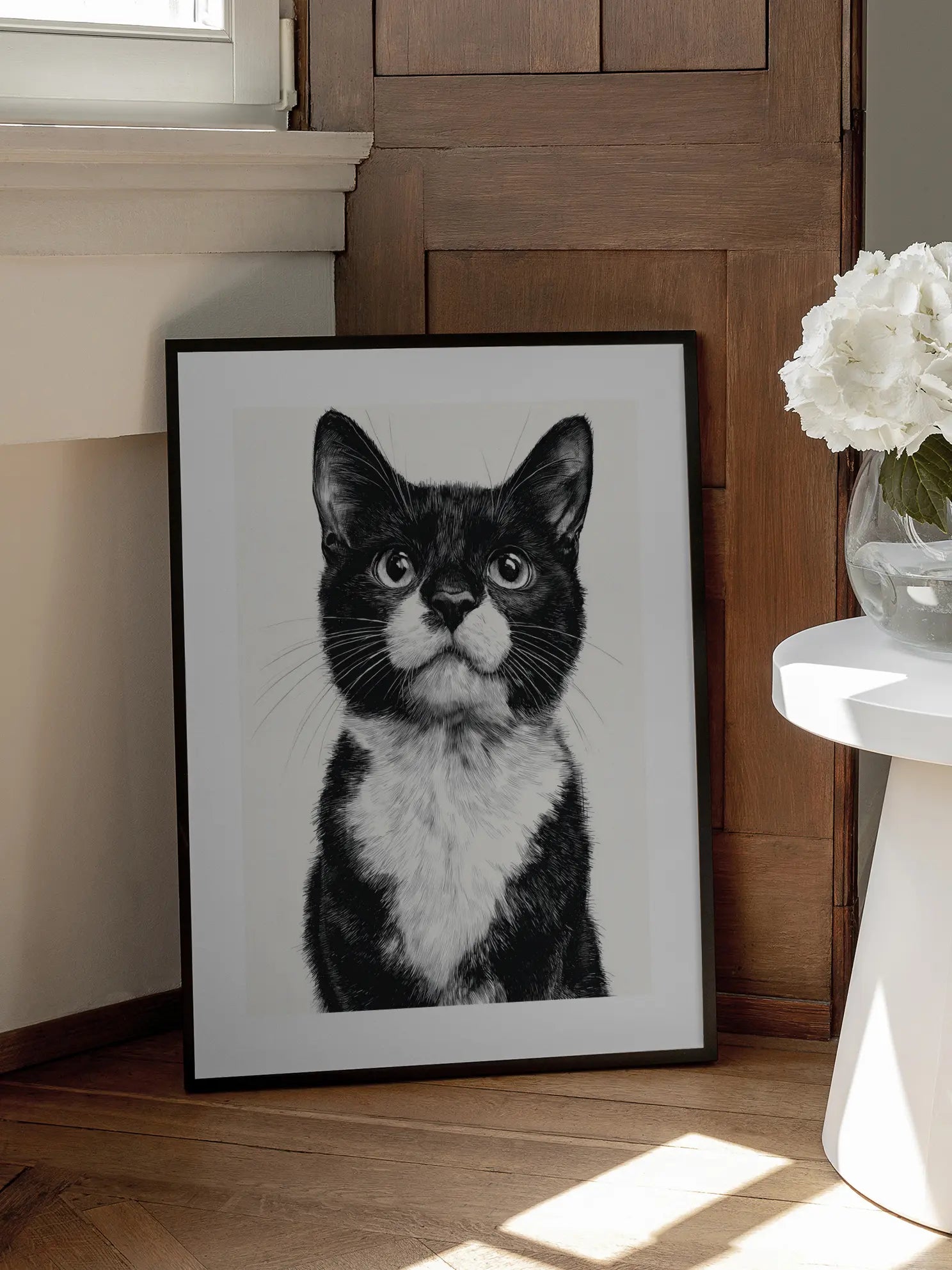 Hipster Kitty Poster