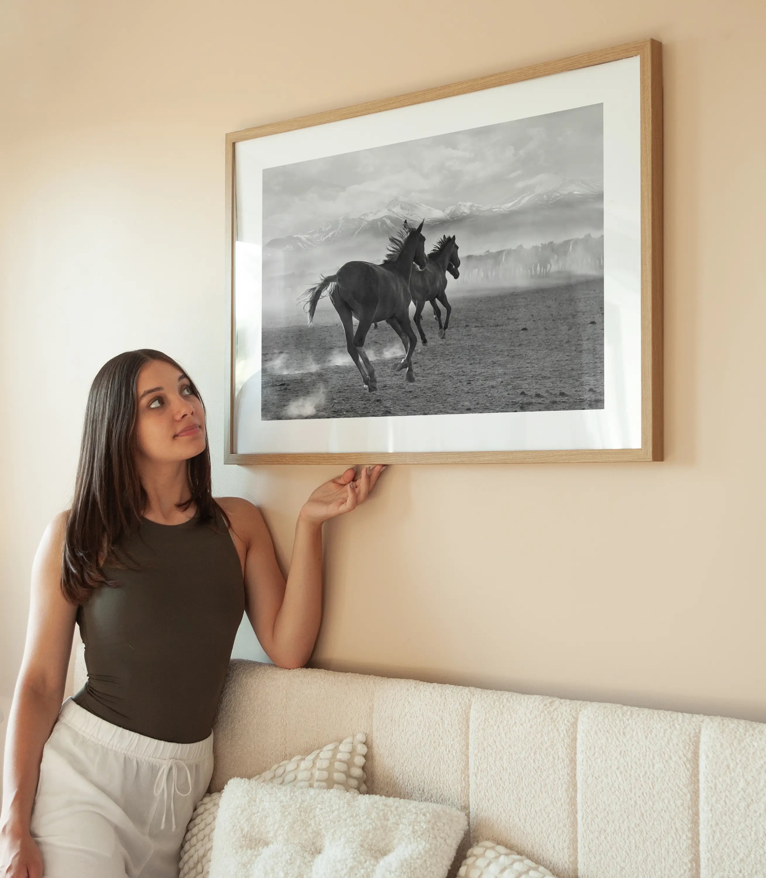 Horse Herd wird aufgehängt