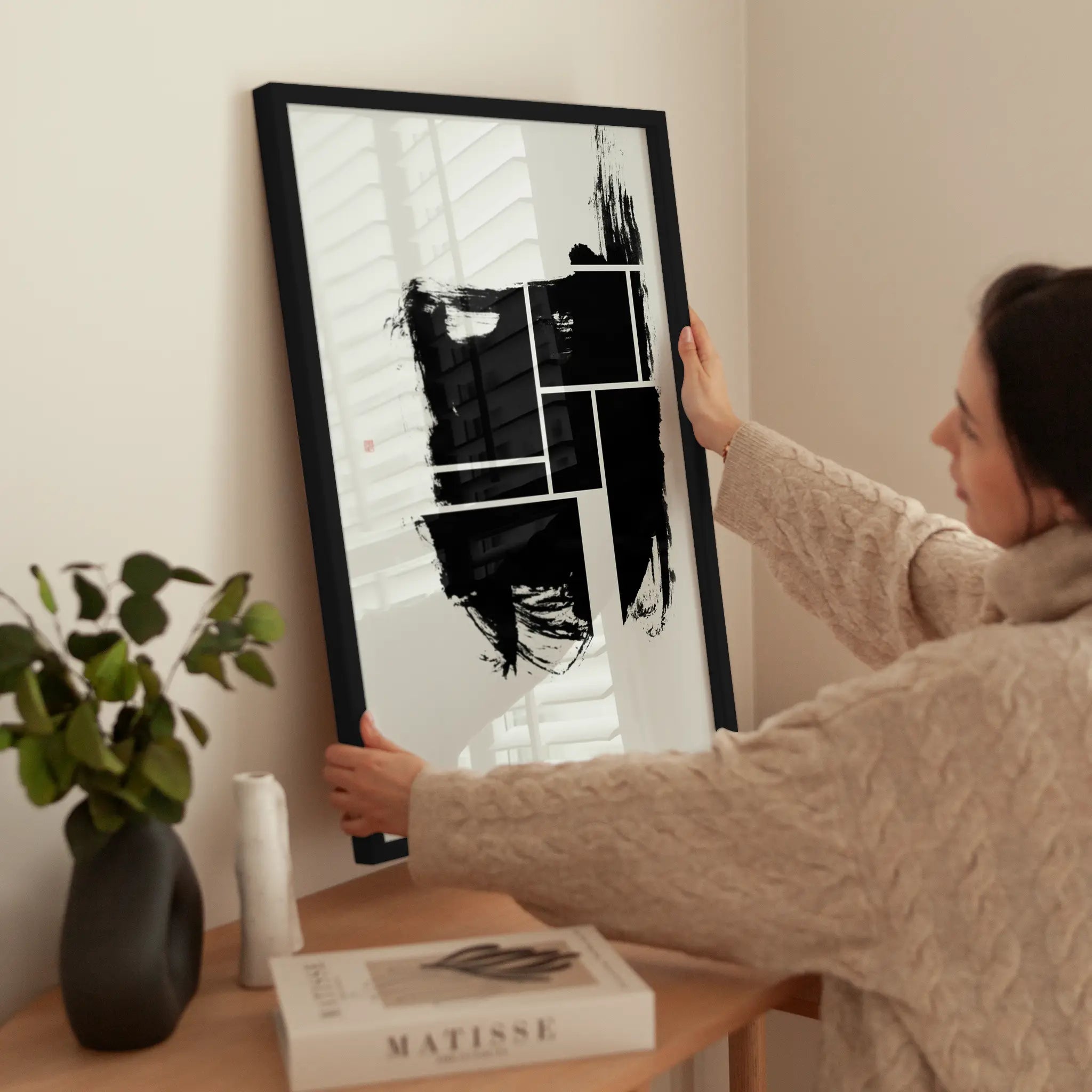 Ink and Square wird aufgehängt