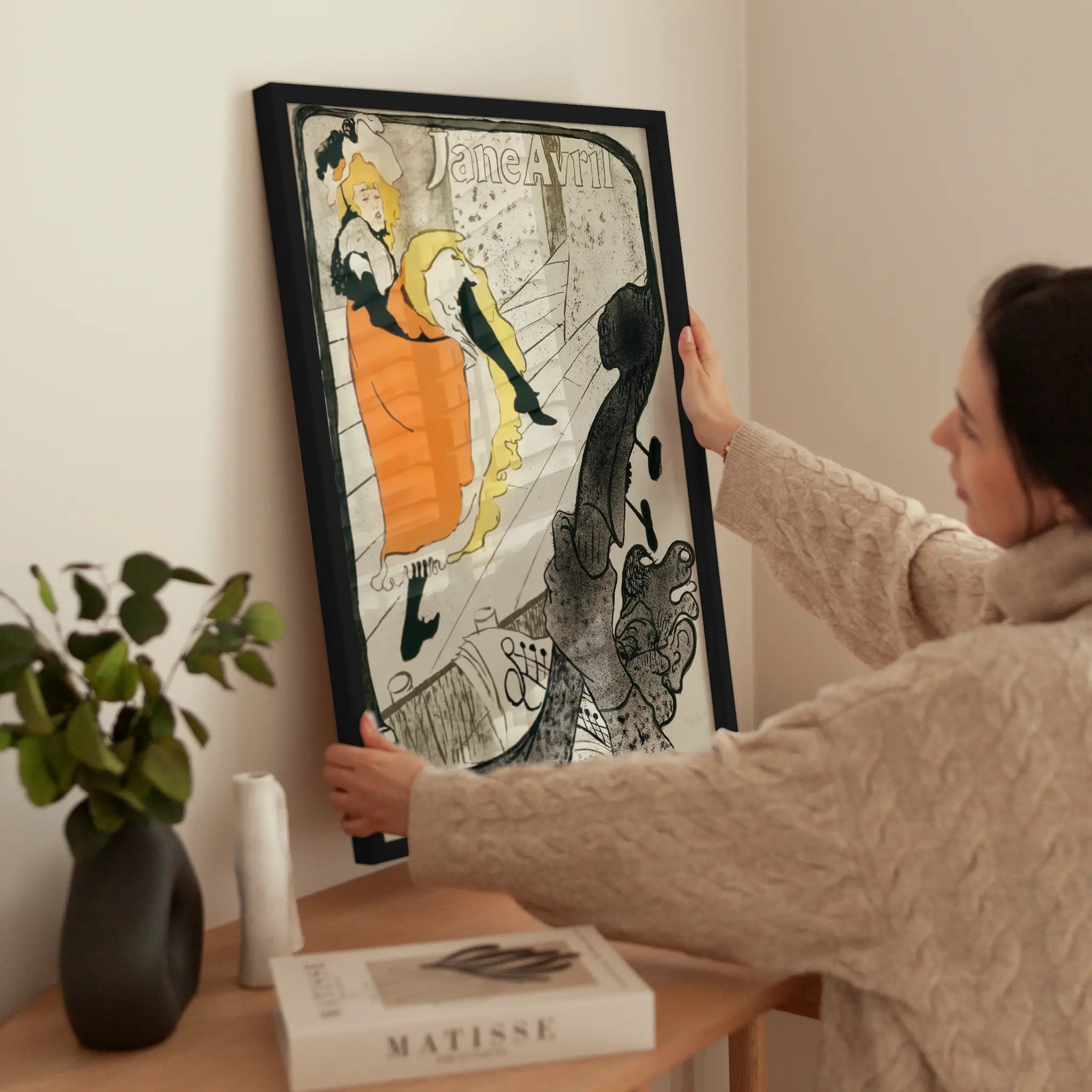 Jane Avril wird aufgehängt