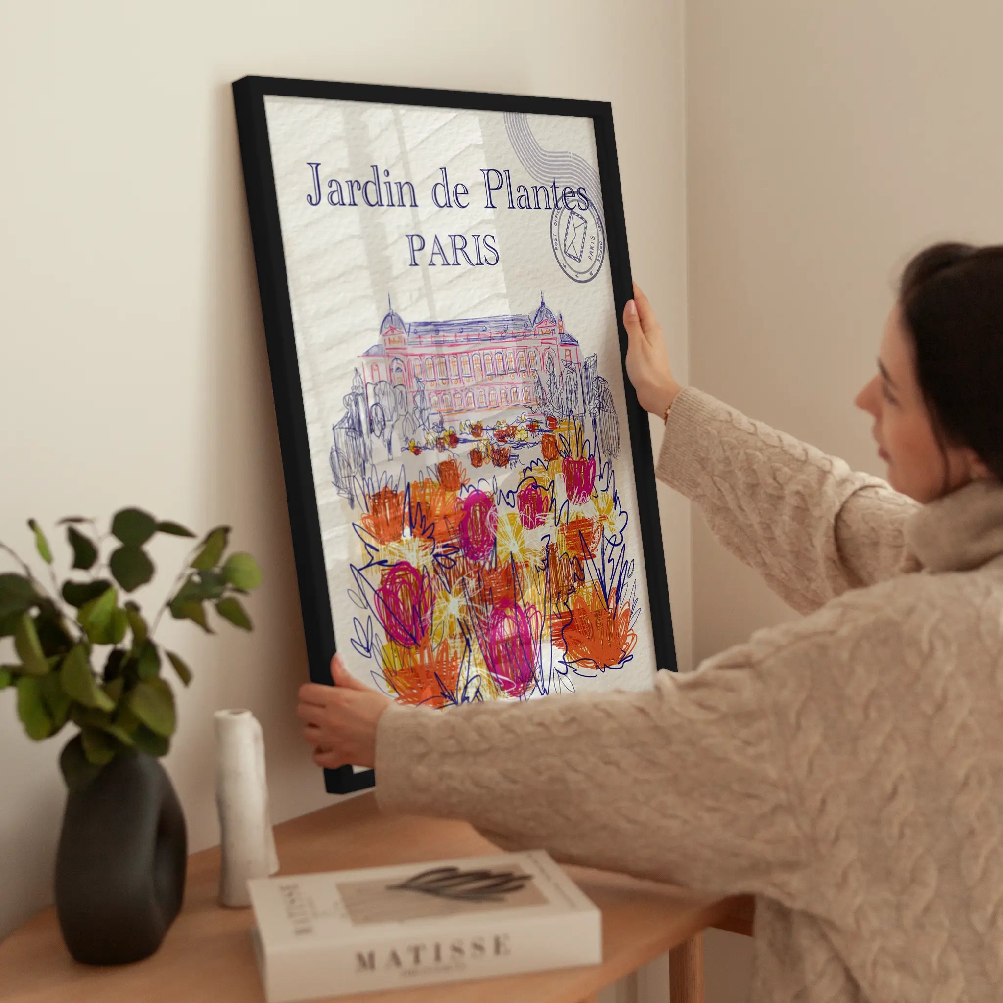 Jardin de Plantes wird aufgehängt