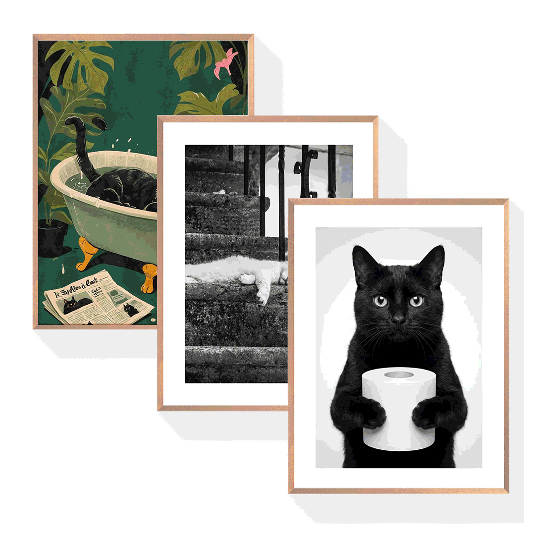 Katze Poster Bundle
