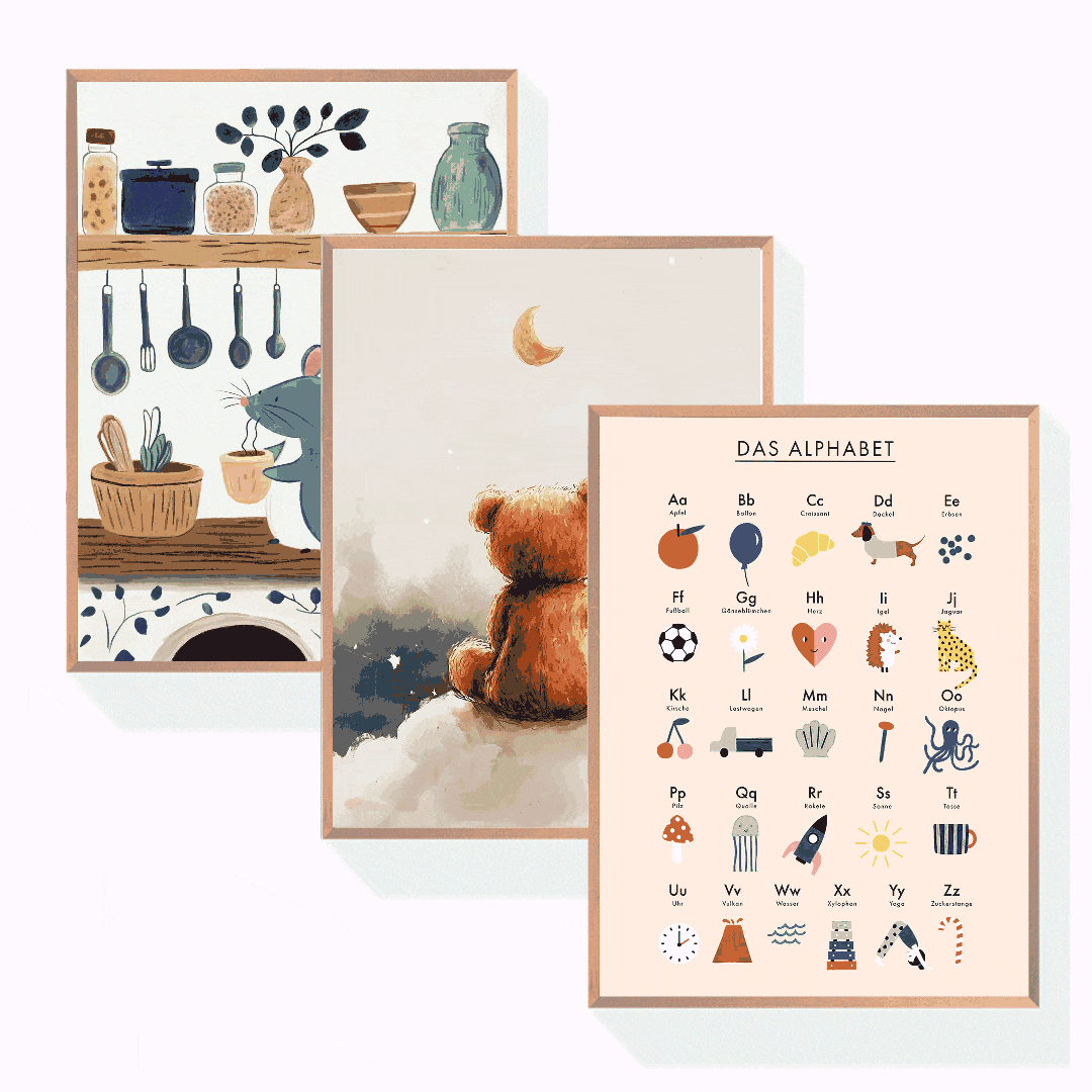 Kinderzimmer Poster Bundle