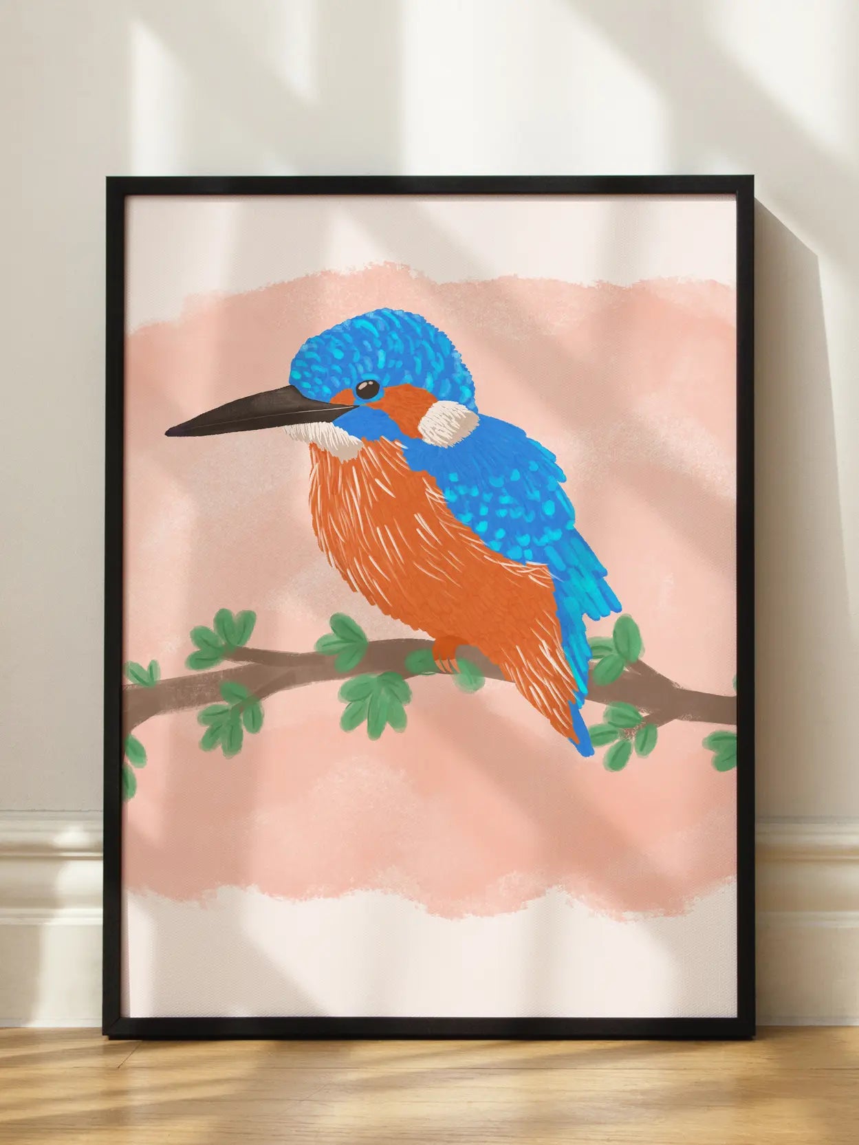 Kingfisher Bird Illustration