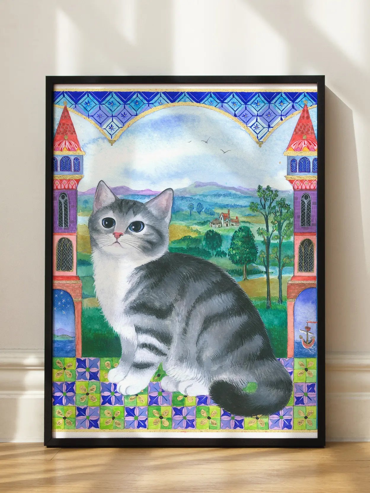 Kitten in the Castle