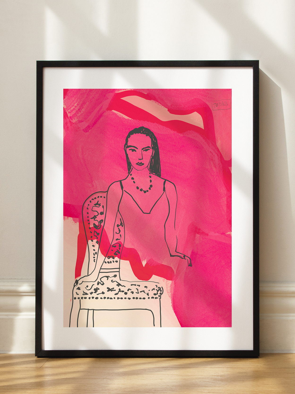 Lady in Pink