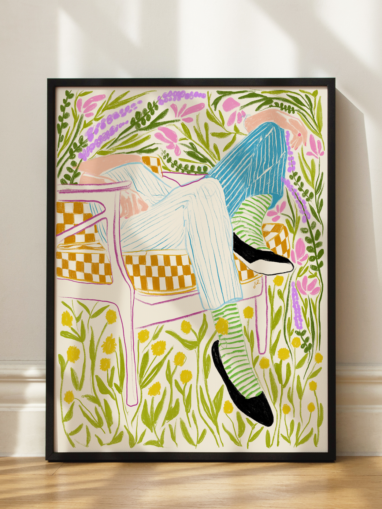 Lady in the Garden
