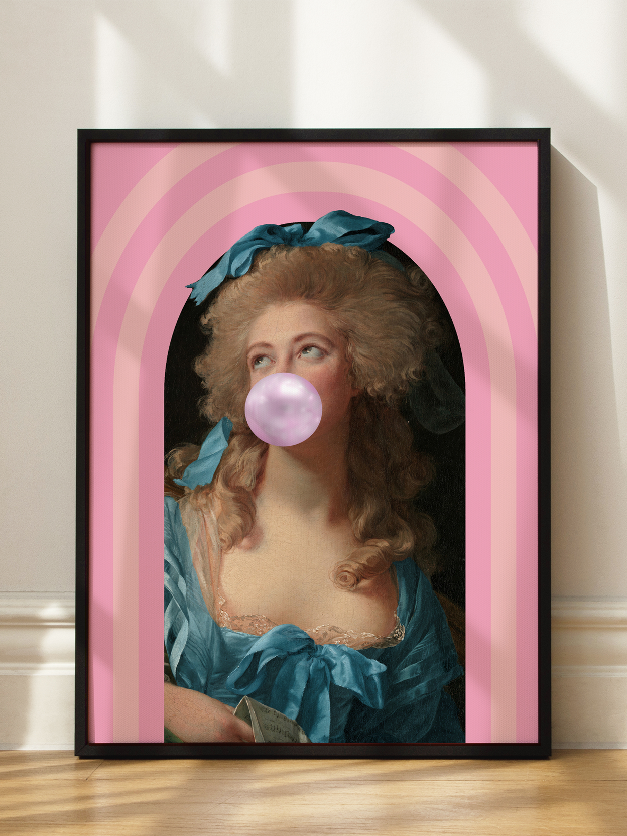 Lady with Bubblegum