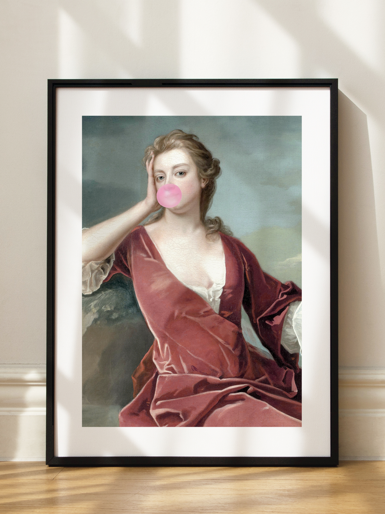 Lady with Chewing Gum