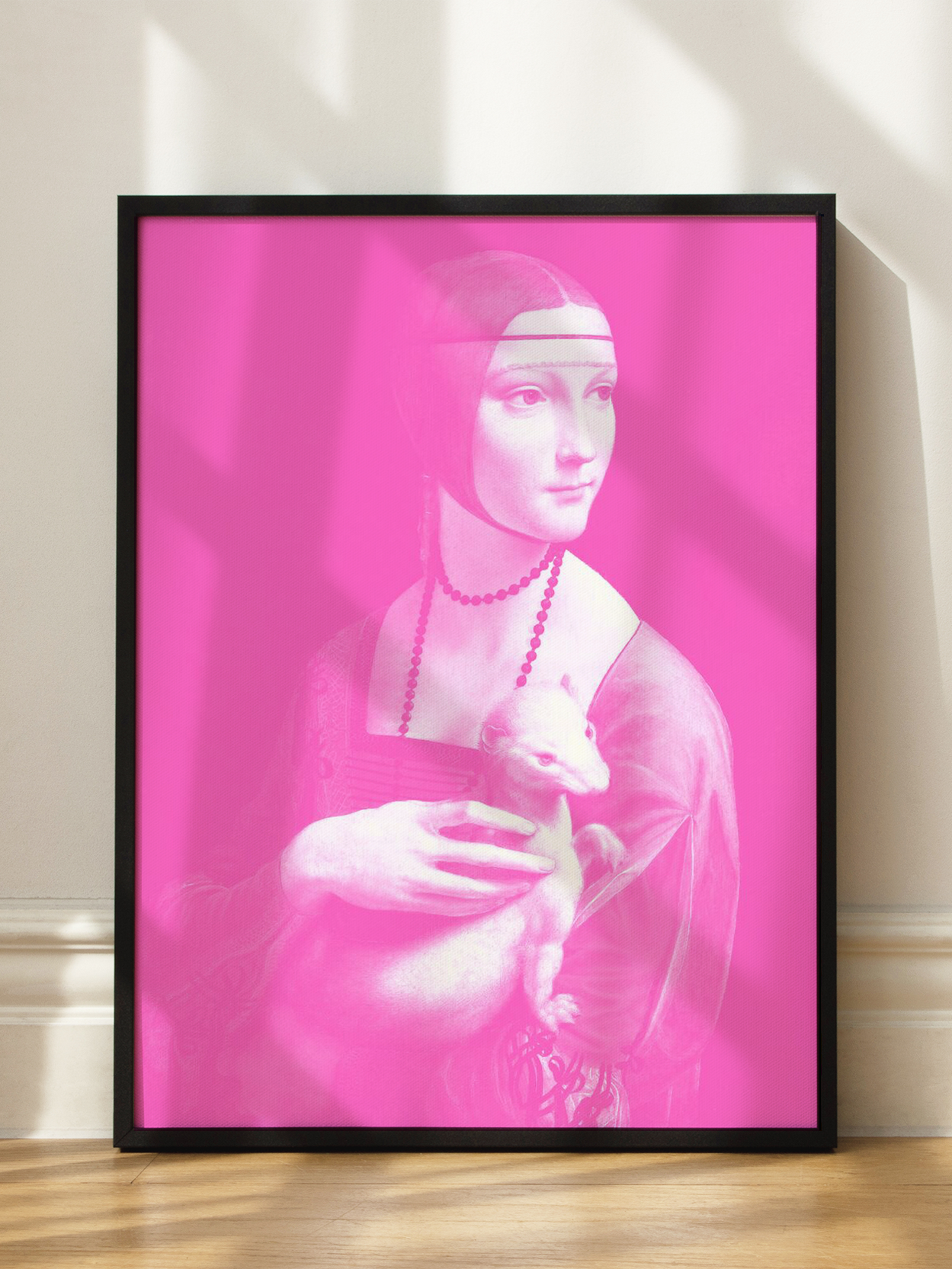 Lady with an Ermine Pink