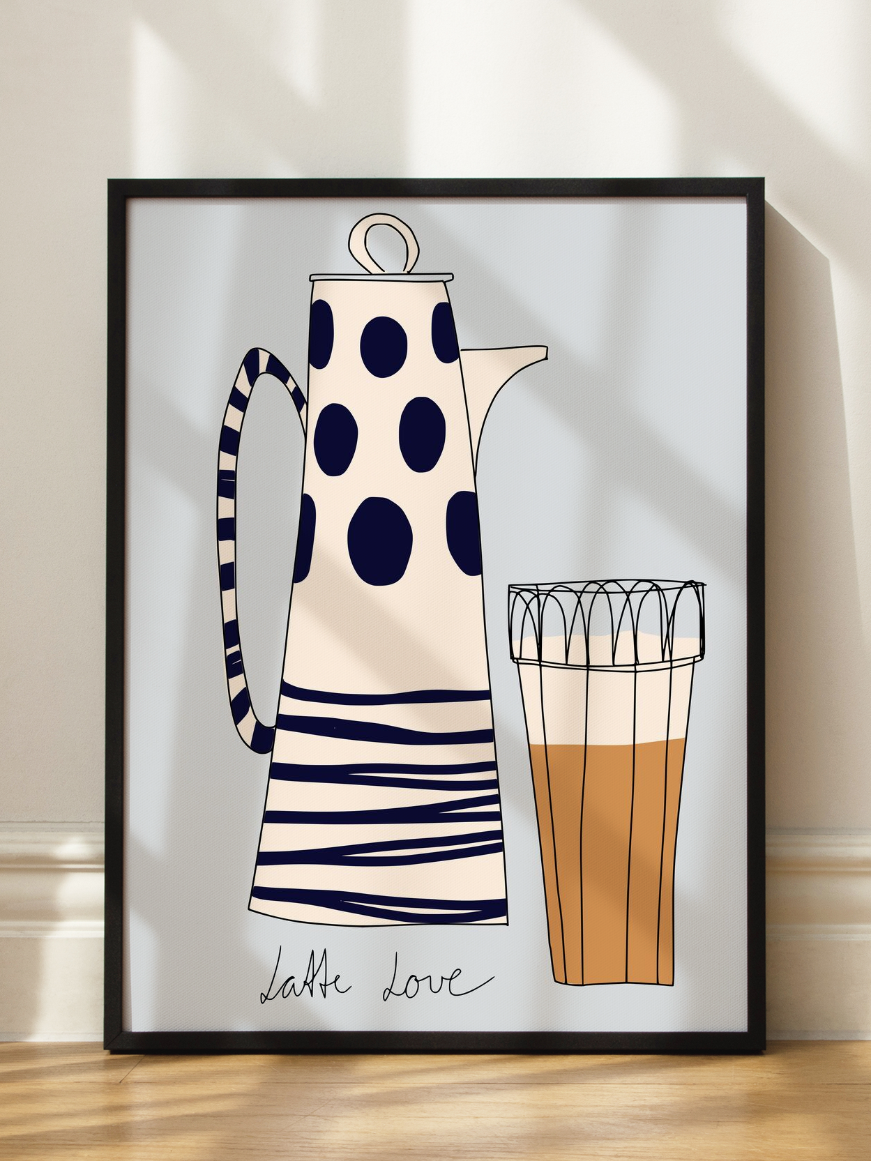 Latte Love Poster