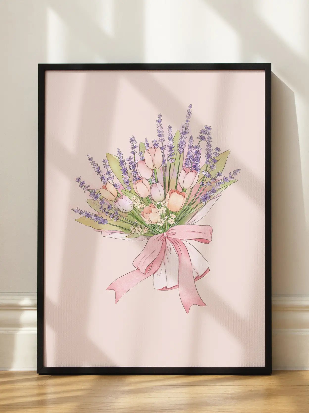Lavender Bouquet Poster