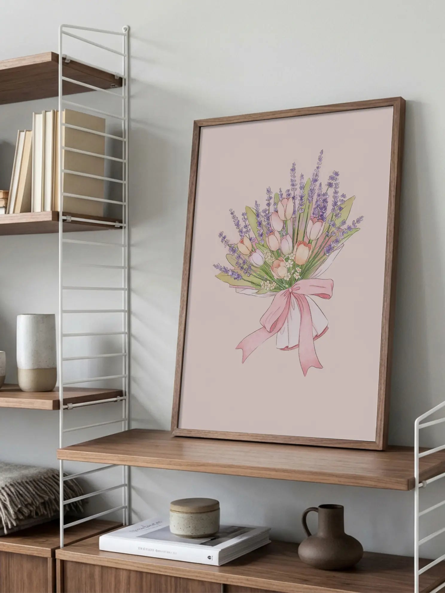 Lavender Bouquet Poster