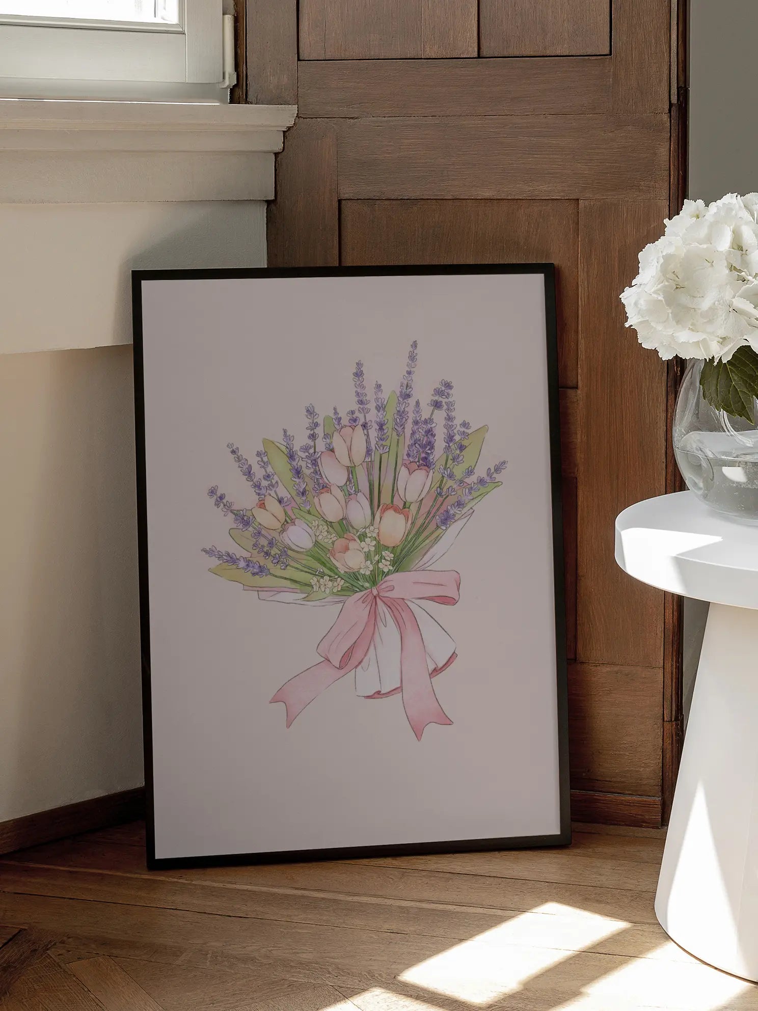 Lavender Bouquet Poster