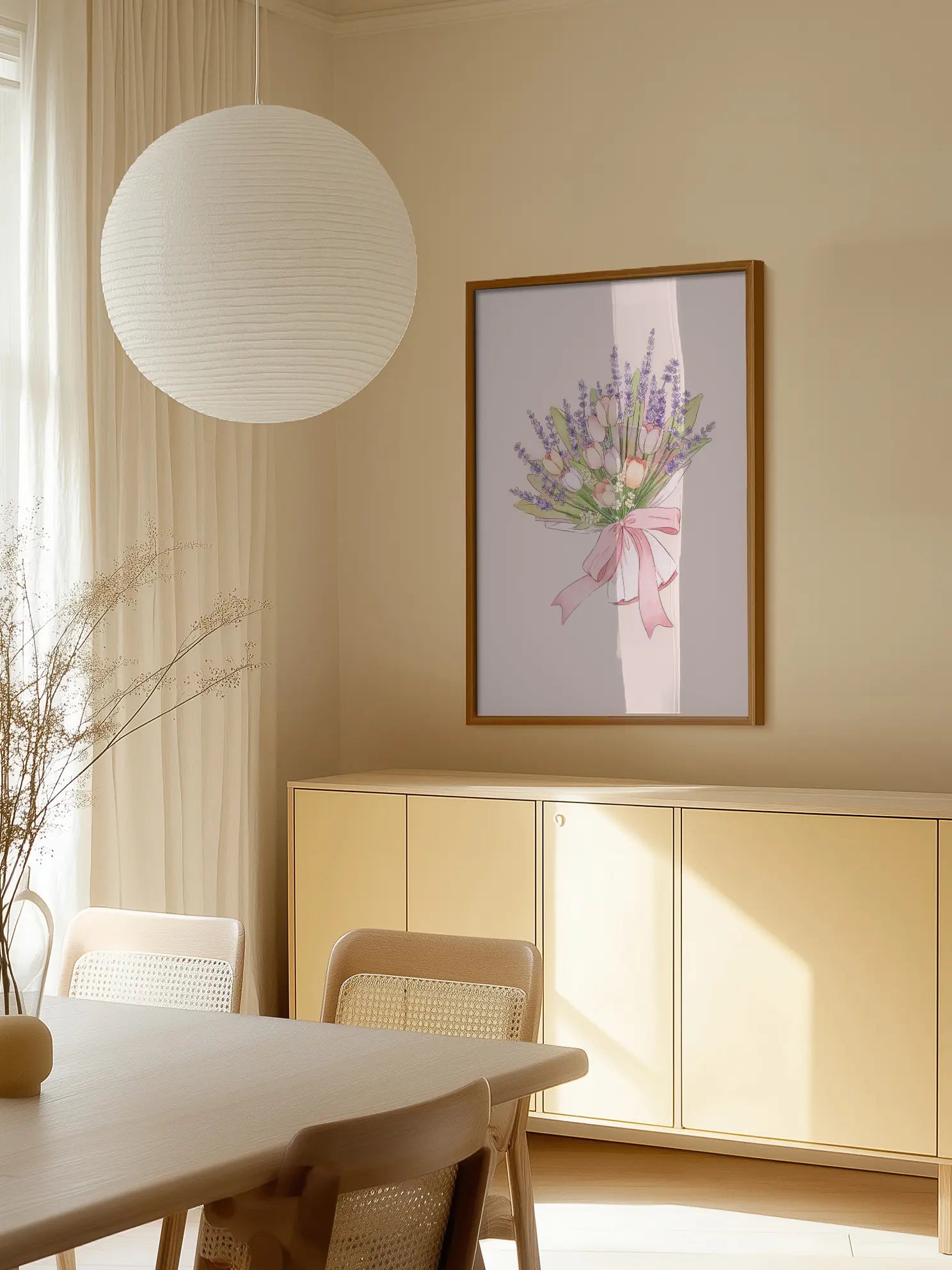 Lavender Bouquet Poster
