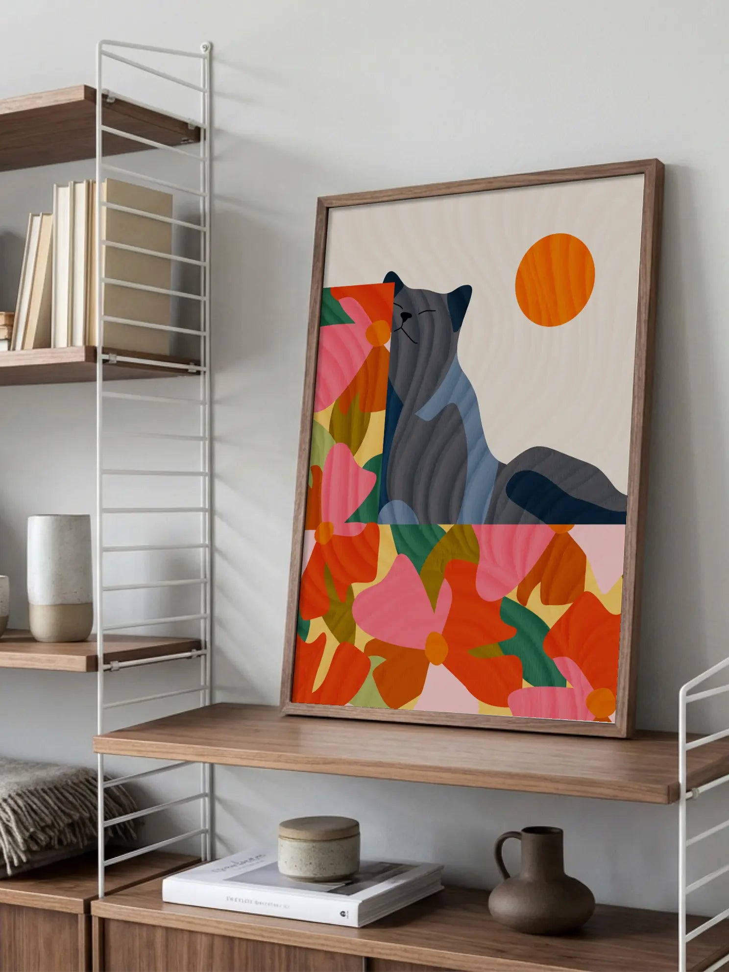 Lazy Cat Poster