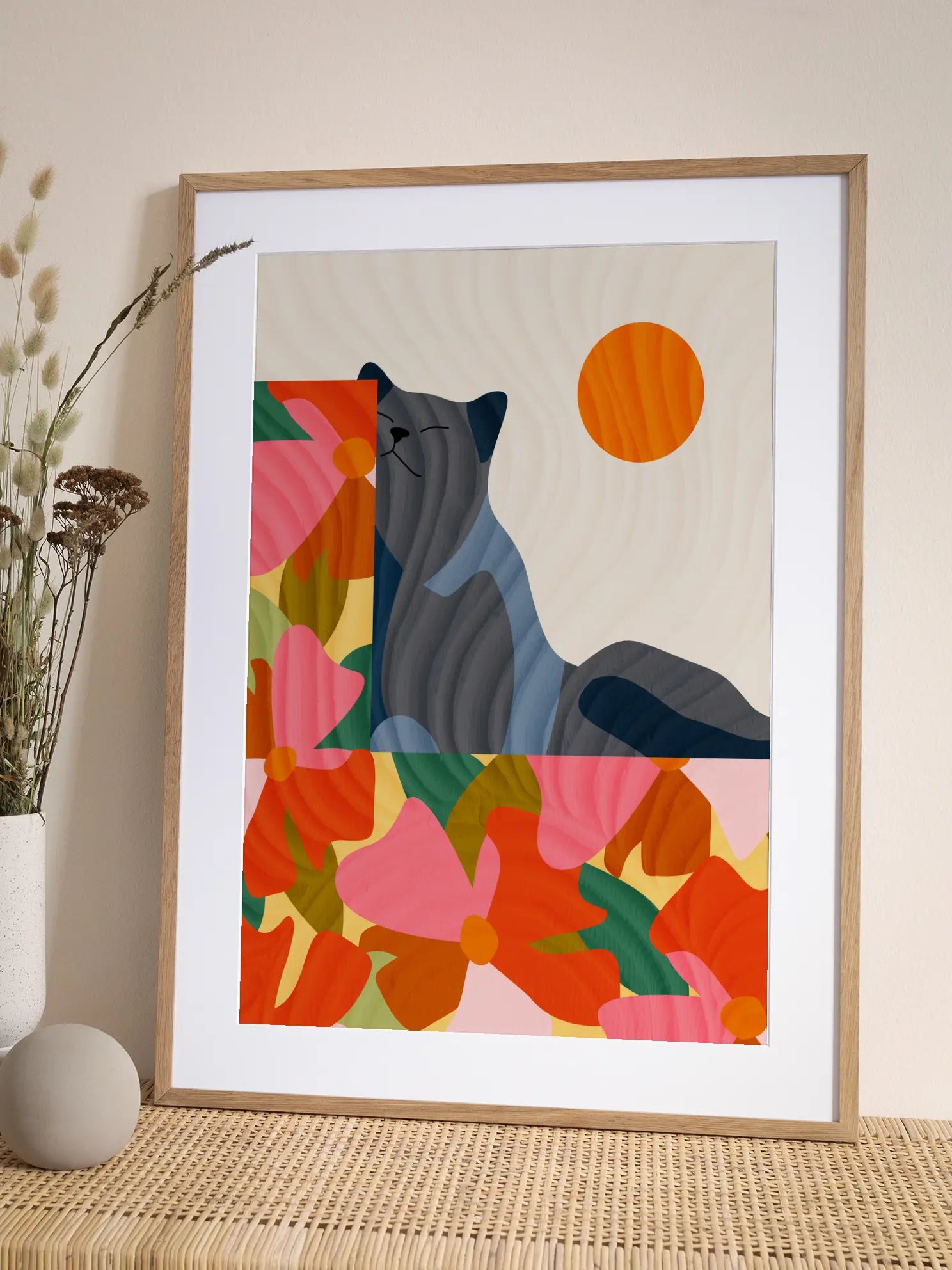 Lazy Cat Poster