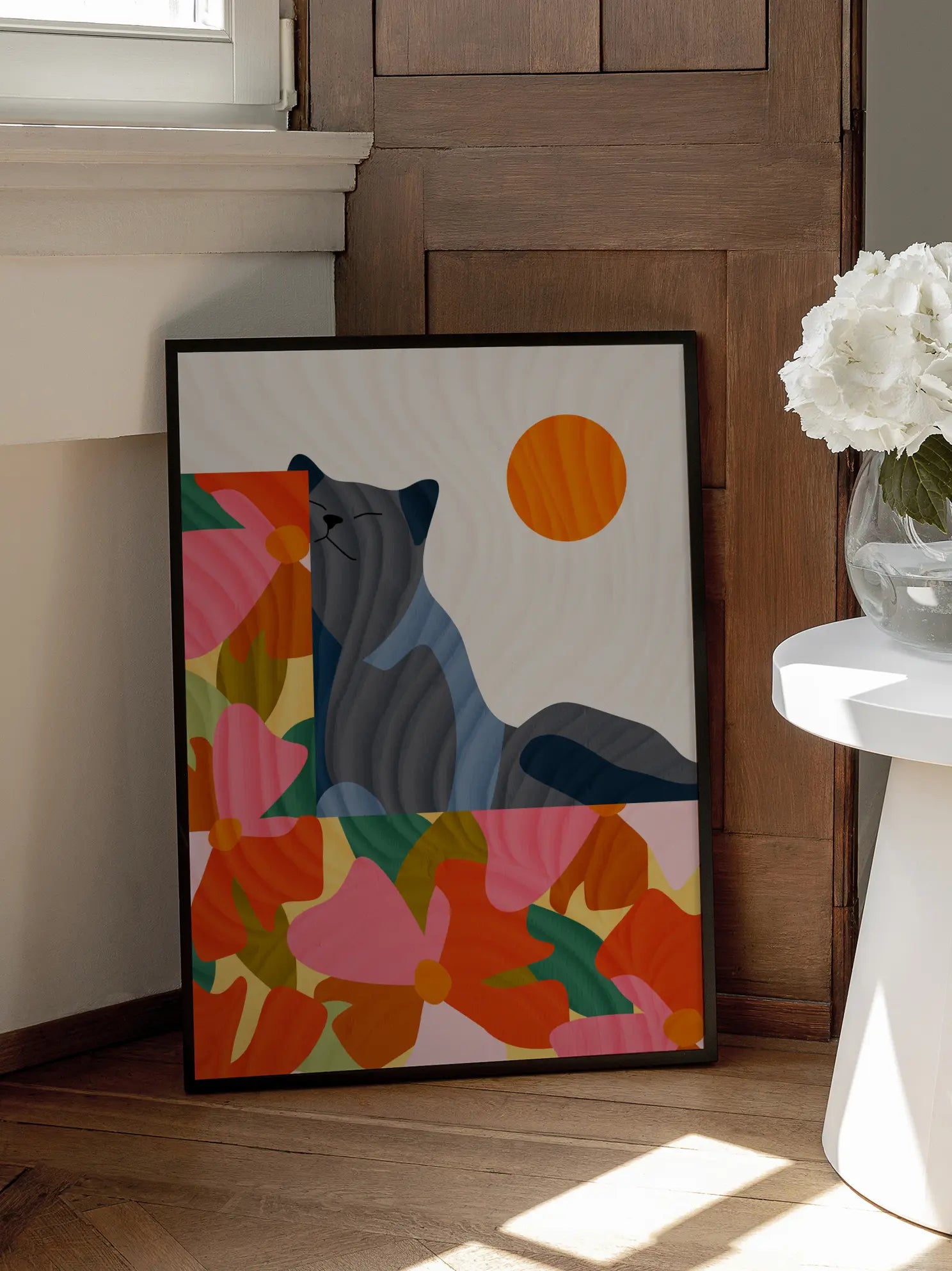 Lazy Cat Poster