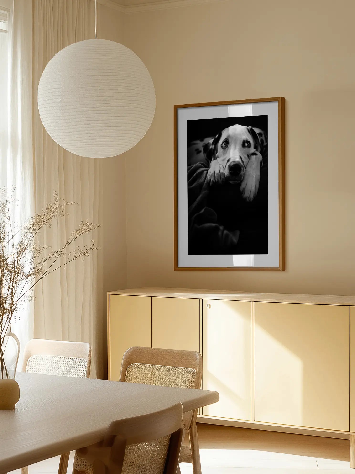 Lazy Dalmatian Poster