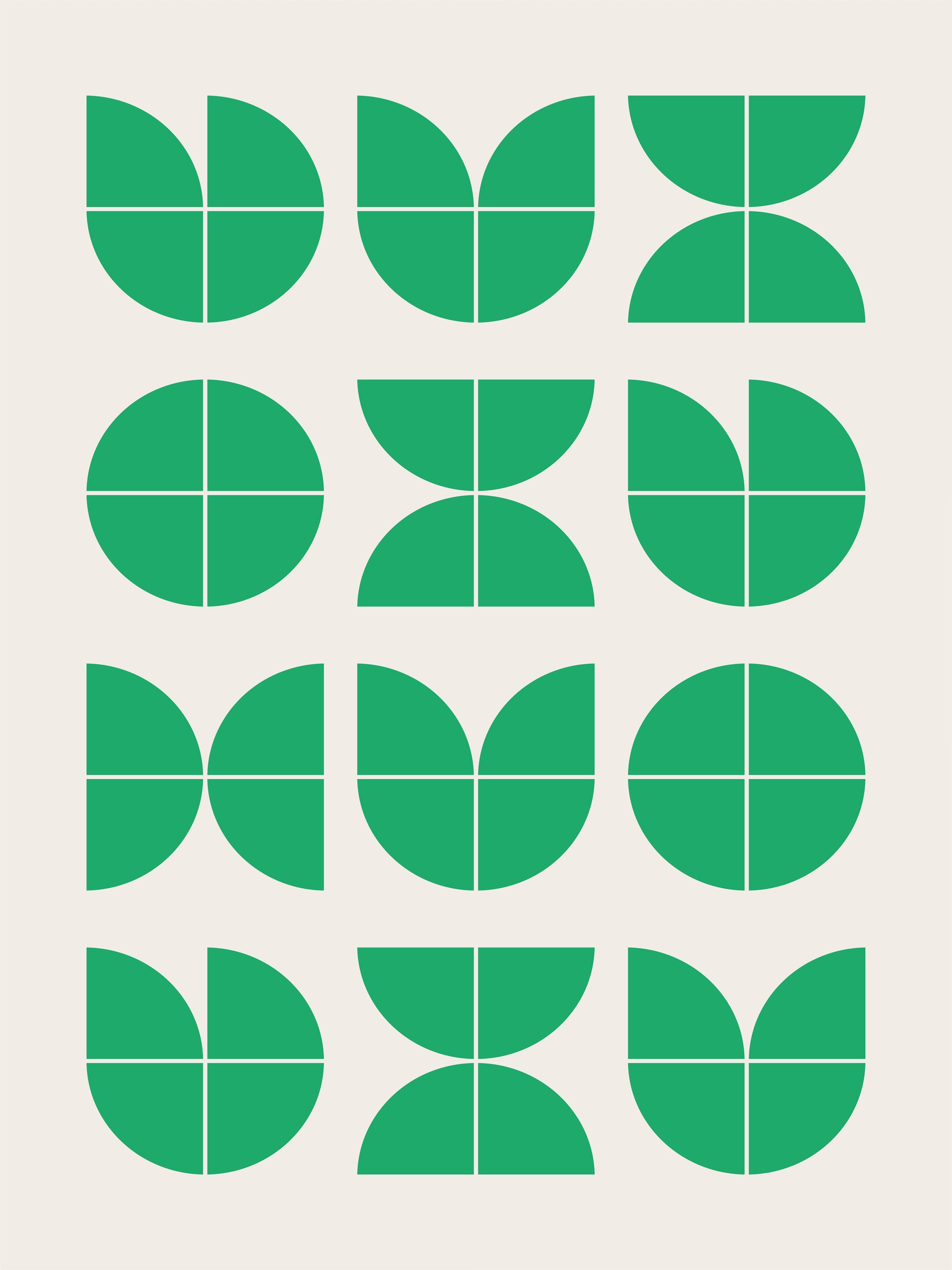 Leafy Grid — Bauhaus